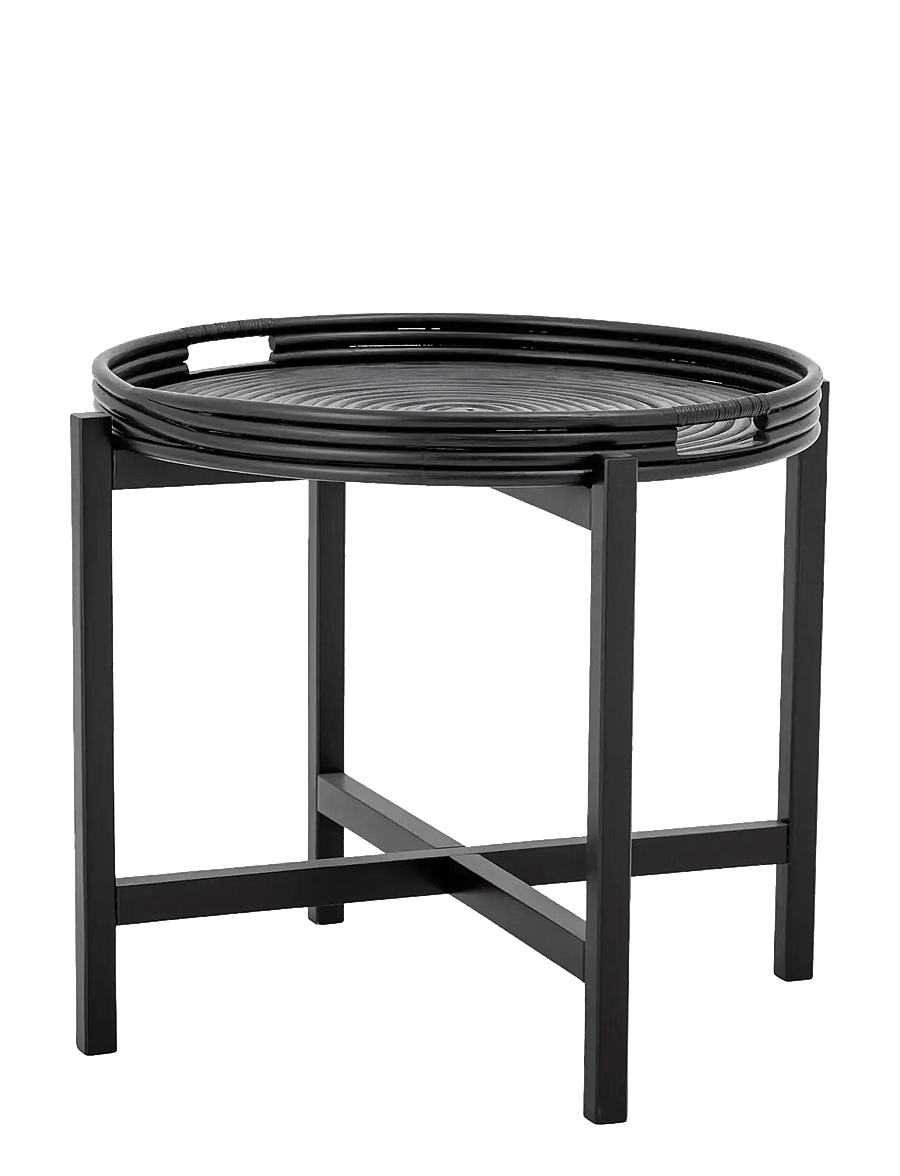 Bloomingville - Milli Tray Table - beistelltische & kleine tische - black - 0