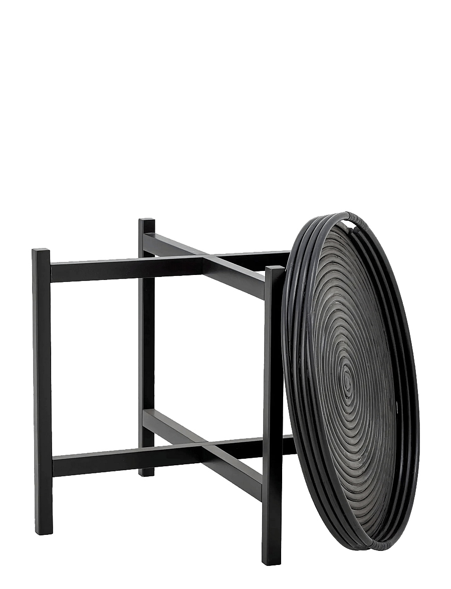 Bloomingville - Milli Tray Table - beistelltische & kleine tische - black - 2