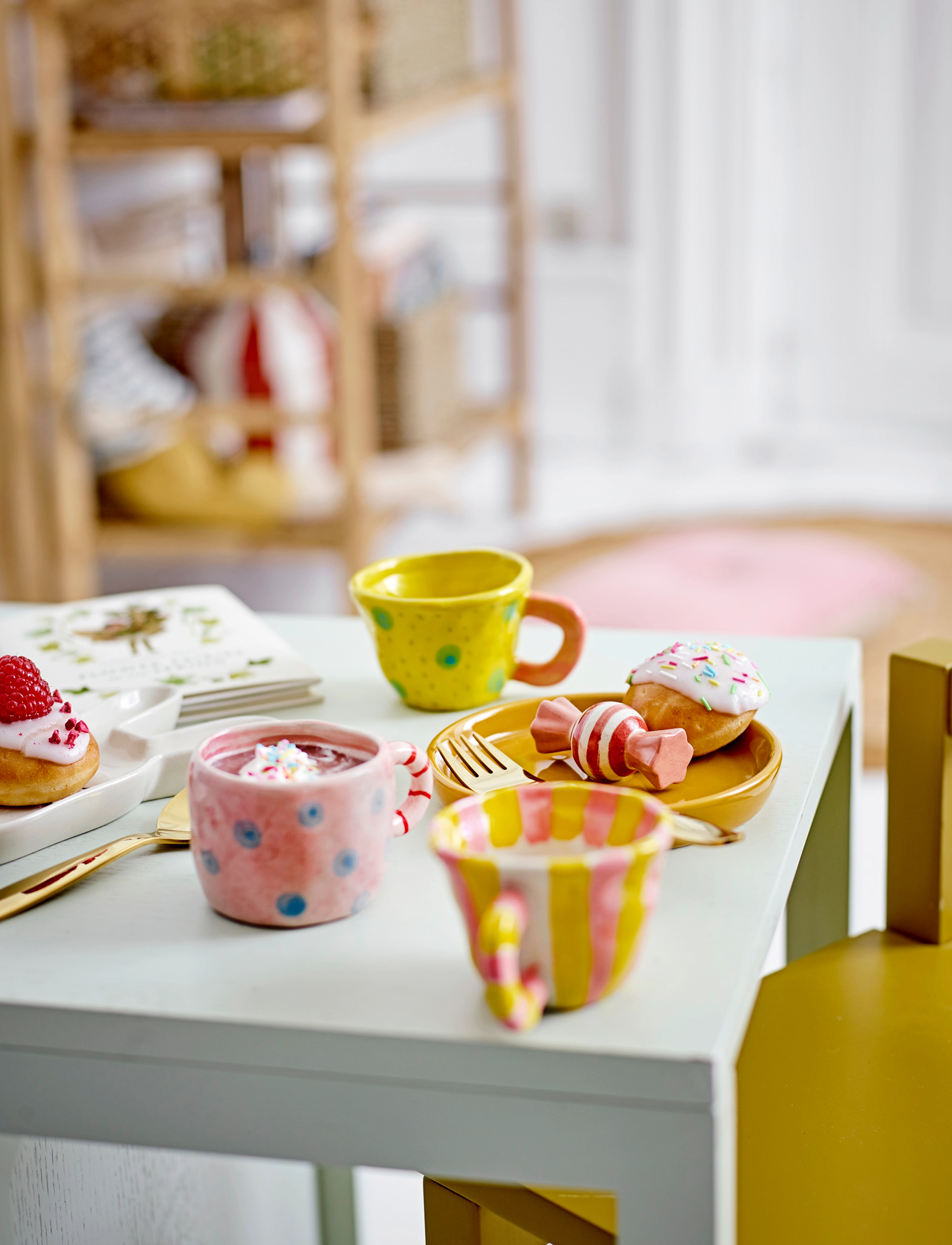 Bloomingville Nini Cup, 10 CL, Cups & Mugs, Gelb - Cups, Kinder