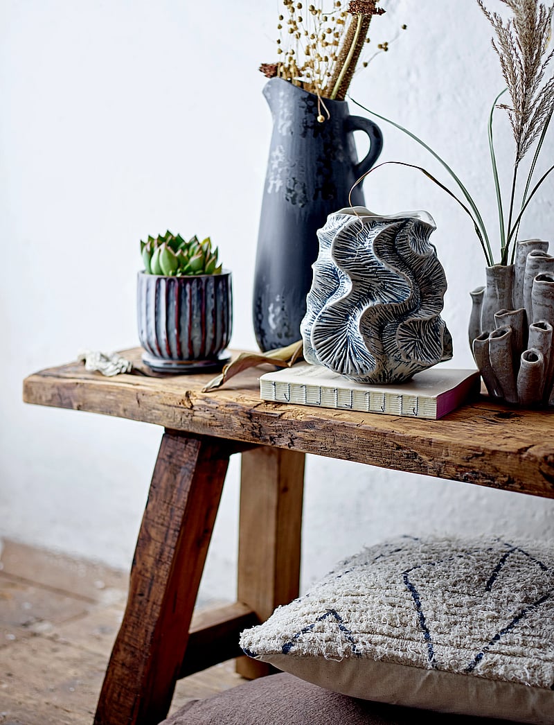 Bloomingville - Guxi Vase - vasen - blue - 0