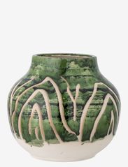 Bloomingville - Eliya Vase - große vasen - green - 0