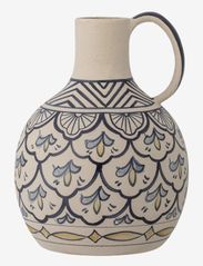Bloomingville - Nadya Vase - große vasen - blue - 0