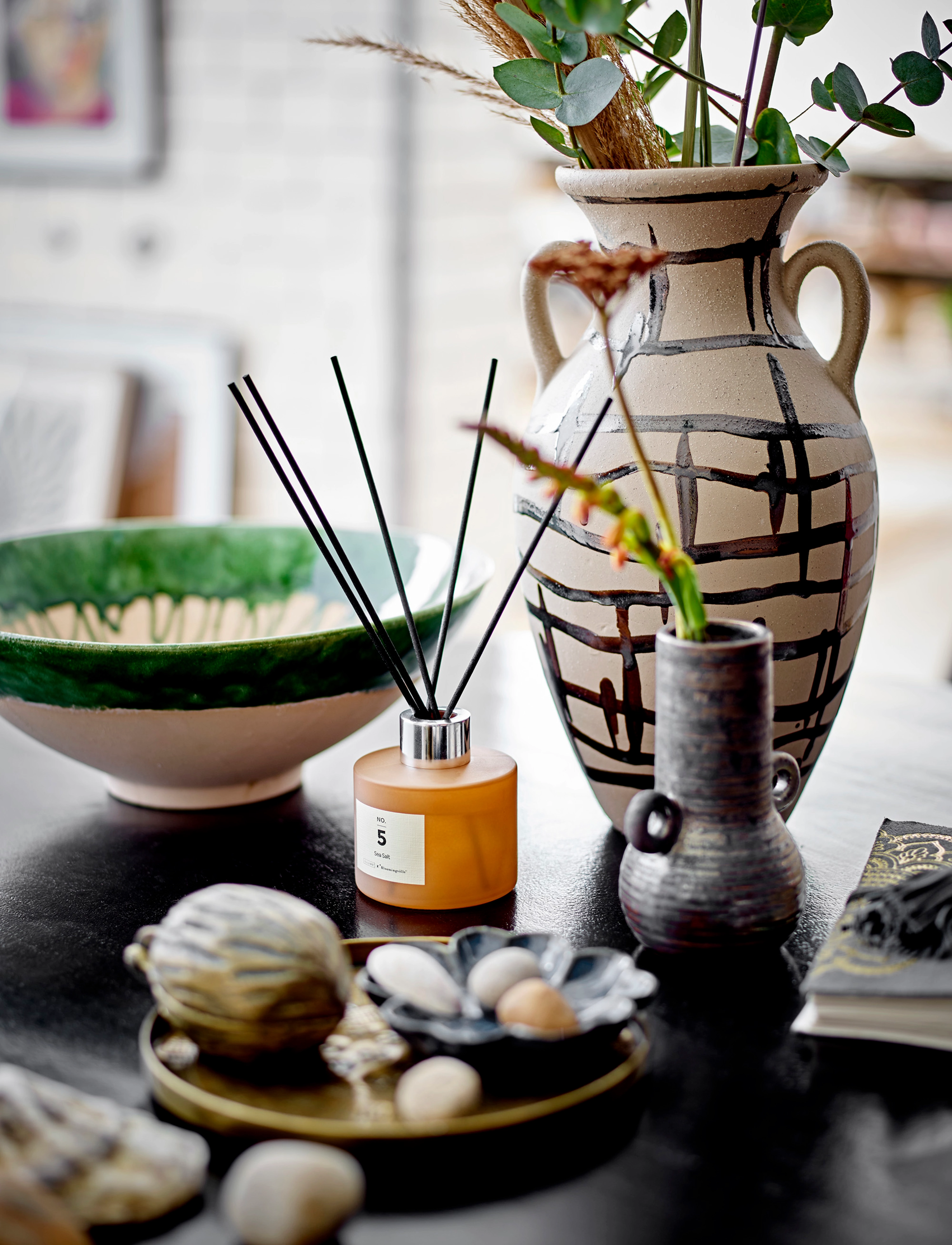 Bloomingville - Ohana Vase - black - 2