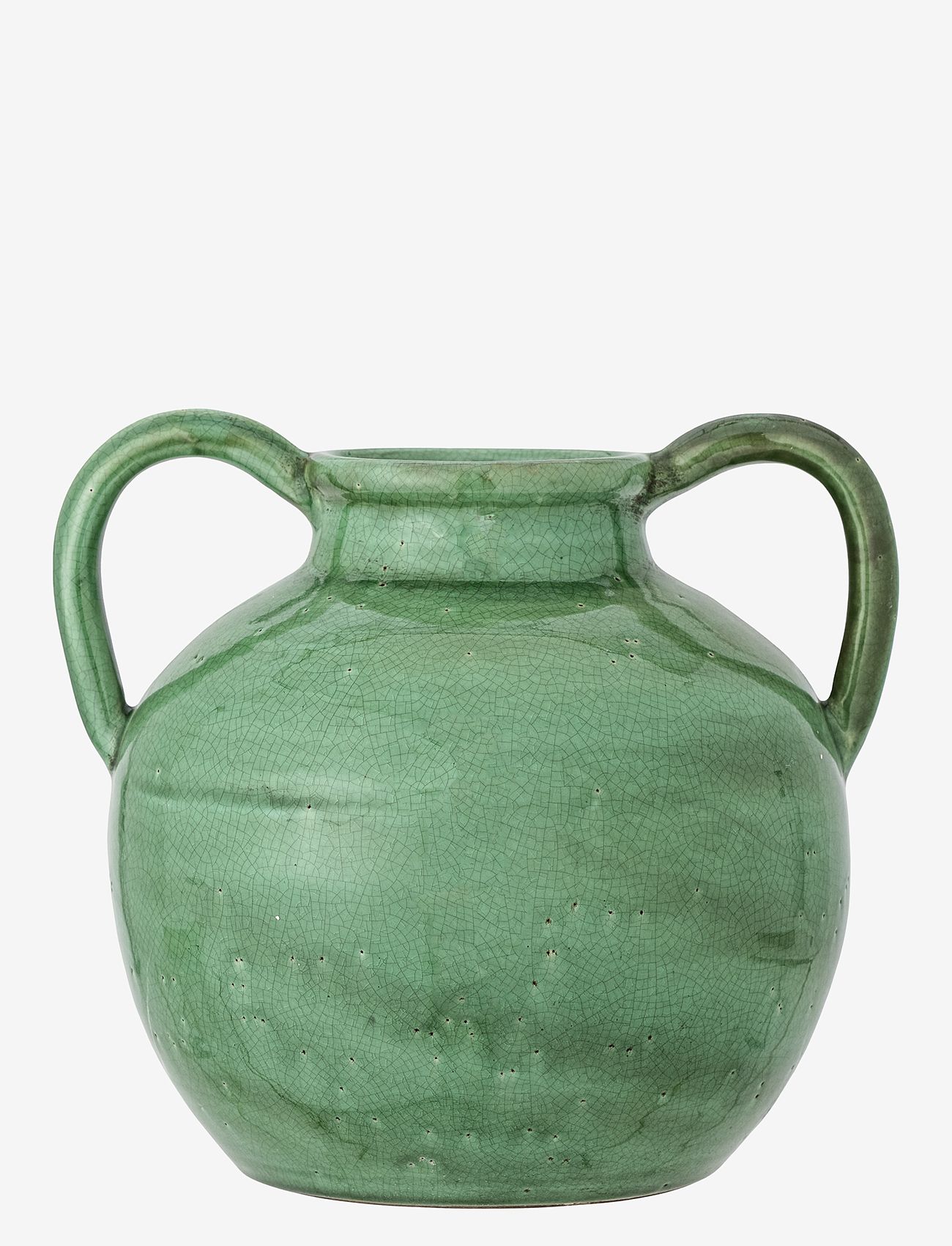 Bloomingville - Cham Deco Vase - große vasen - green - 0
