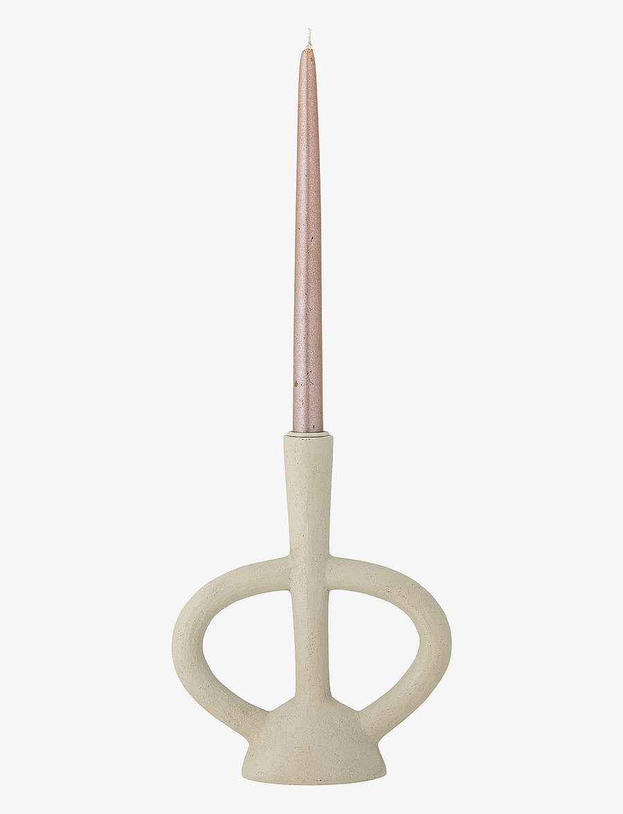 Bloomingville - Ramina Candlestick - kerzenständer - white - 1