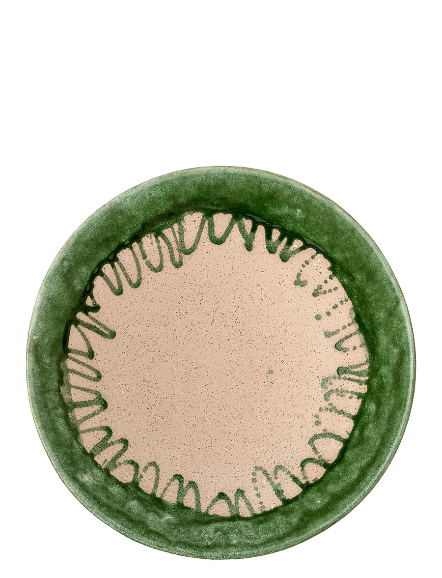 Bloomingville - Moez Bowl - servierschalen - green - 2