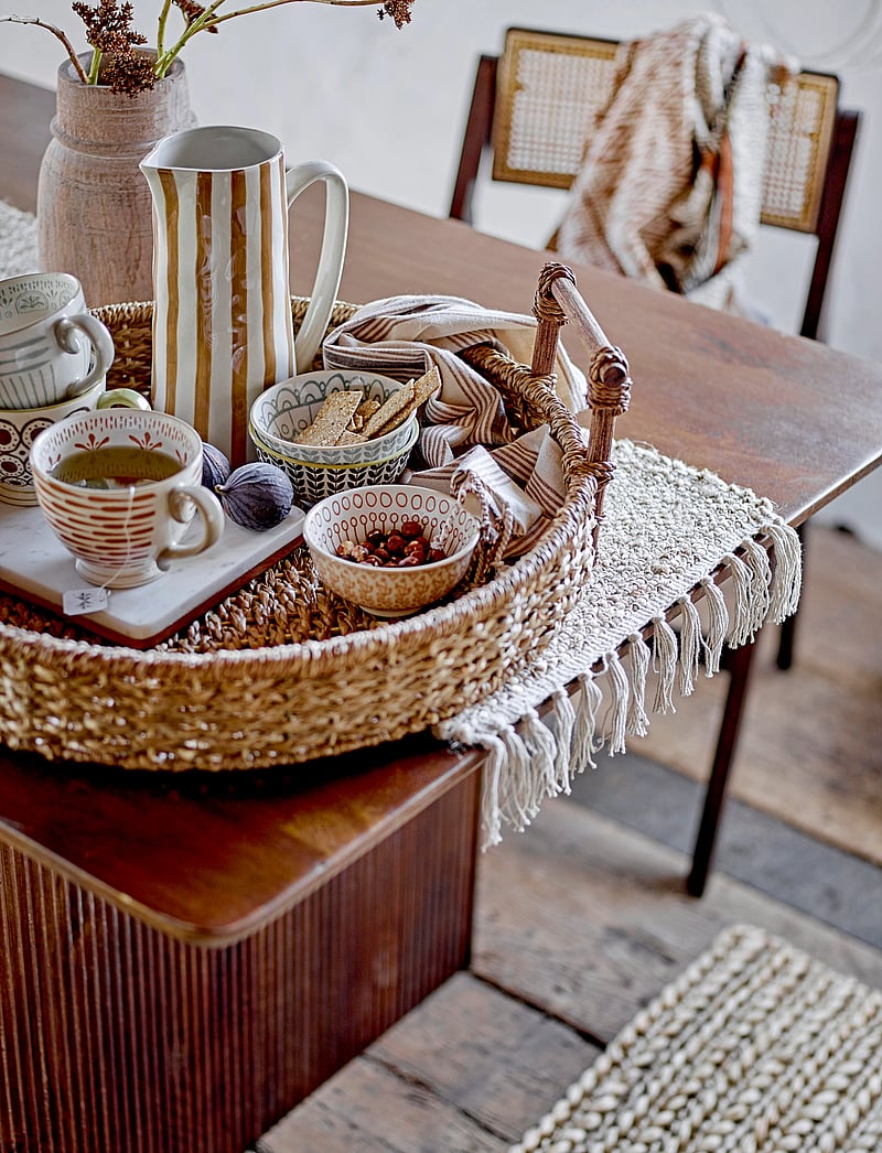 Bloomingville - Maple Bowl - servierschalen - blue - 0