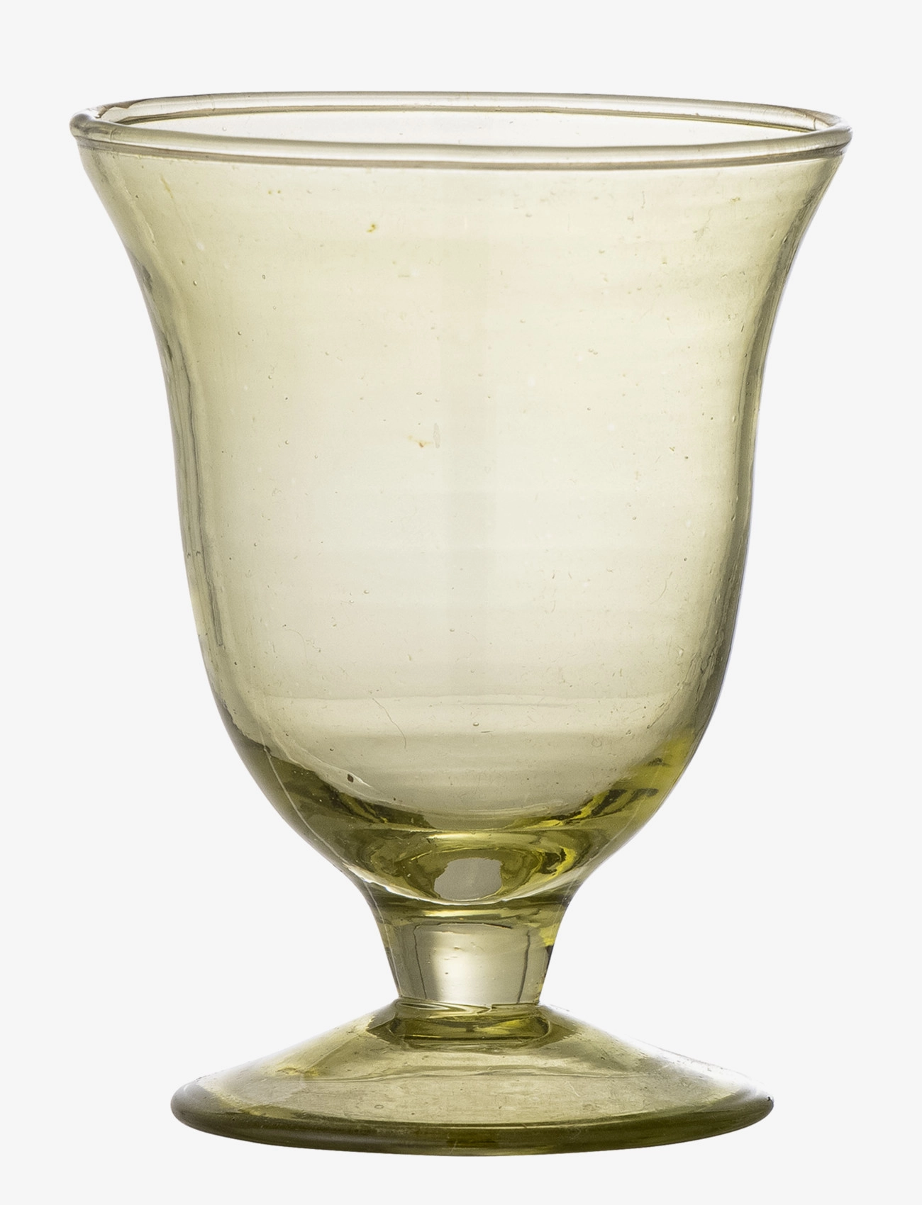 Bloomingville - Florentine Wine Glass, Green, Recycled Glass - green - 0