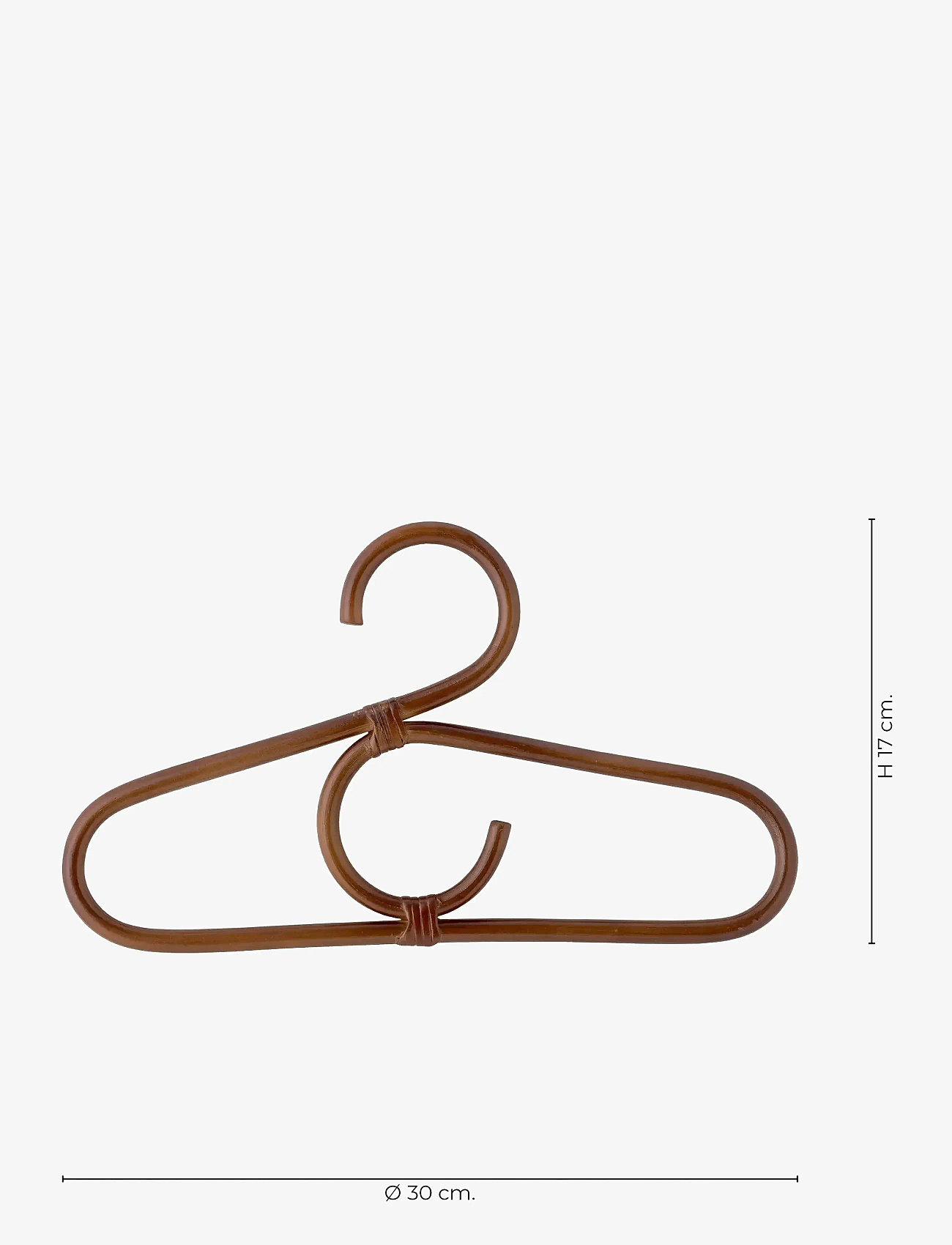 Bloomingville - Aranya Hanger - krokar och galgar - brown - 2