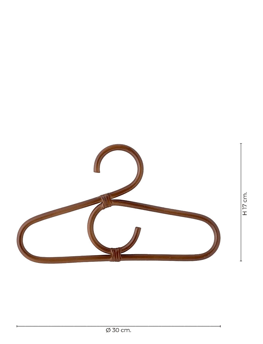 Bloomingville - Aranya Hanger - haken und aufhänger - brown - 2