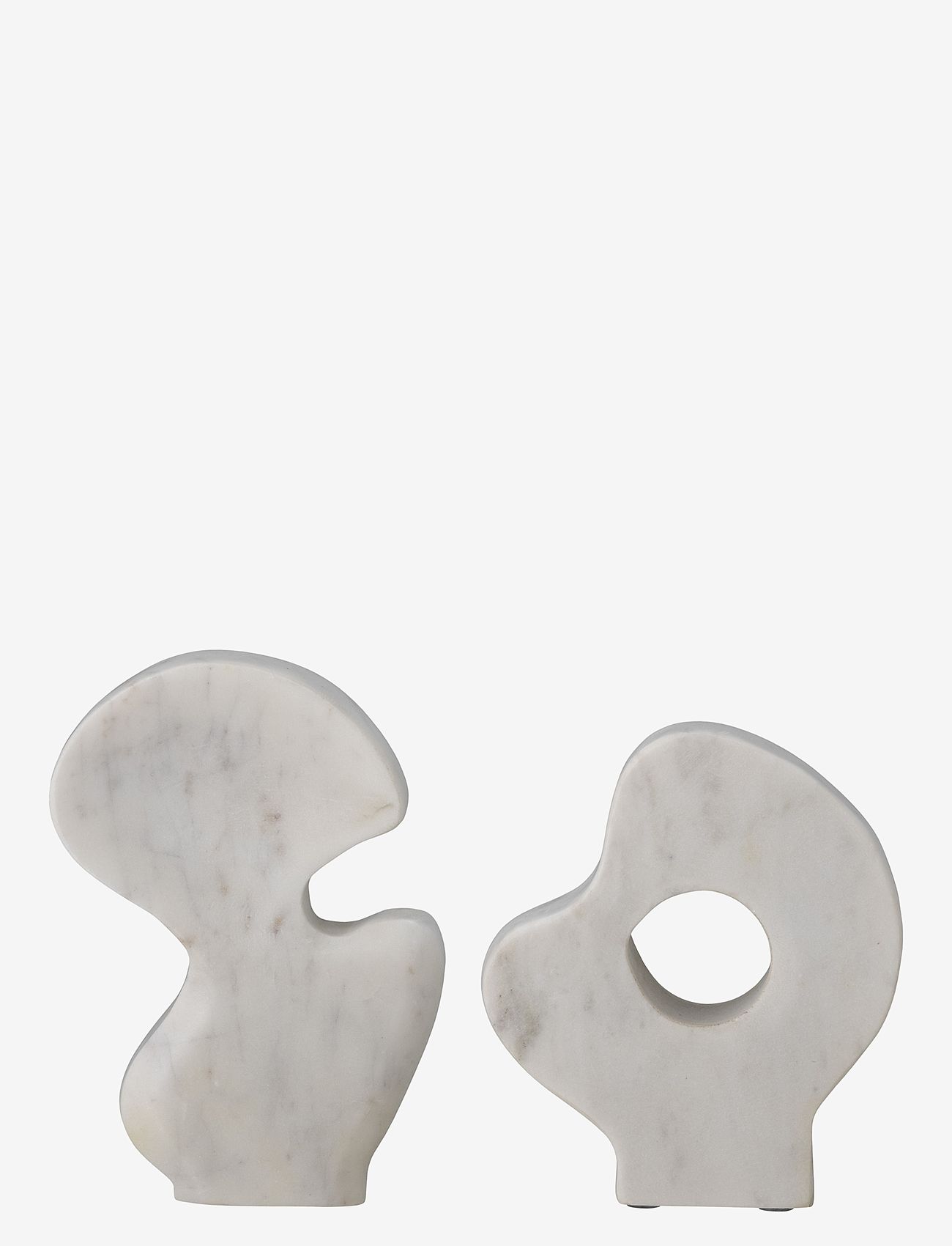 Bloomingville - Laki Deco - porcelain figurines & sculptures - white - 1