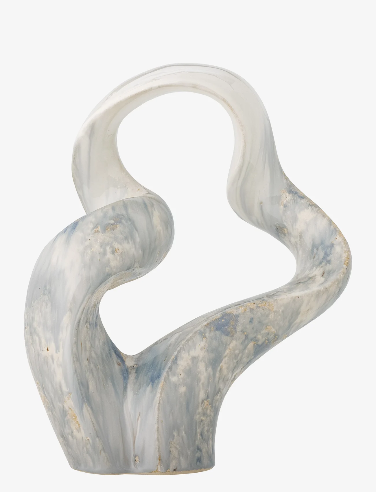 Bloomingville - Rouyi Deco - skulpturer & porselensfigurer - grey - 0
