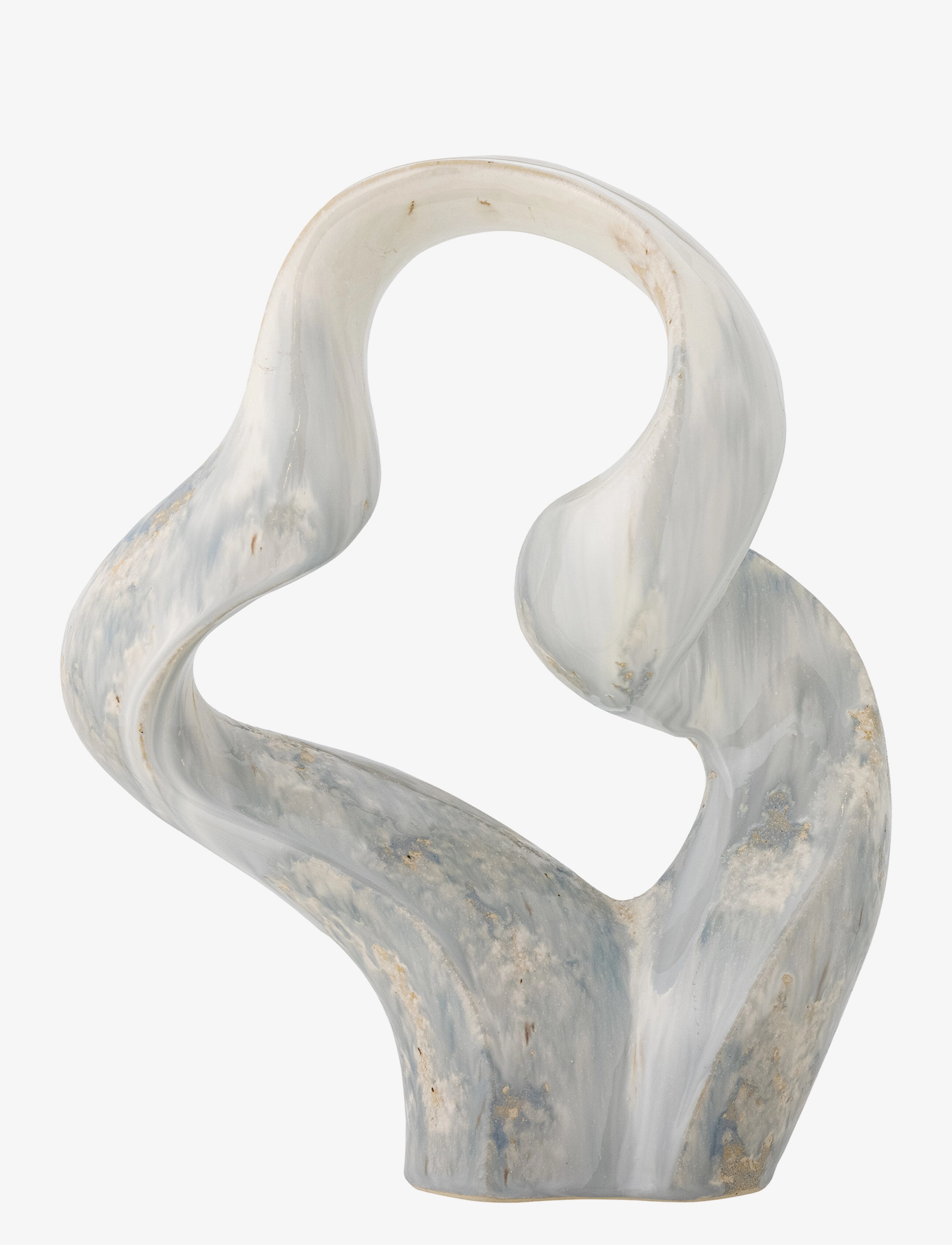Bloomingville - Rouyi Deco - skulpturer & porcelænsfigurer - grey - 1