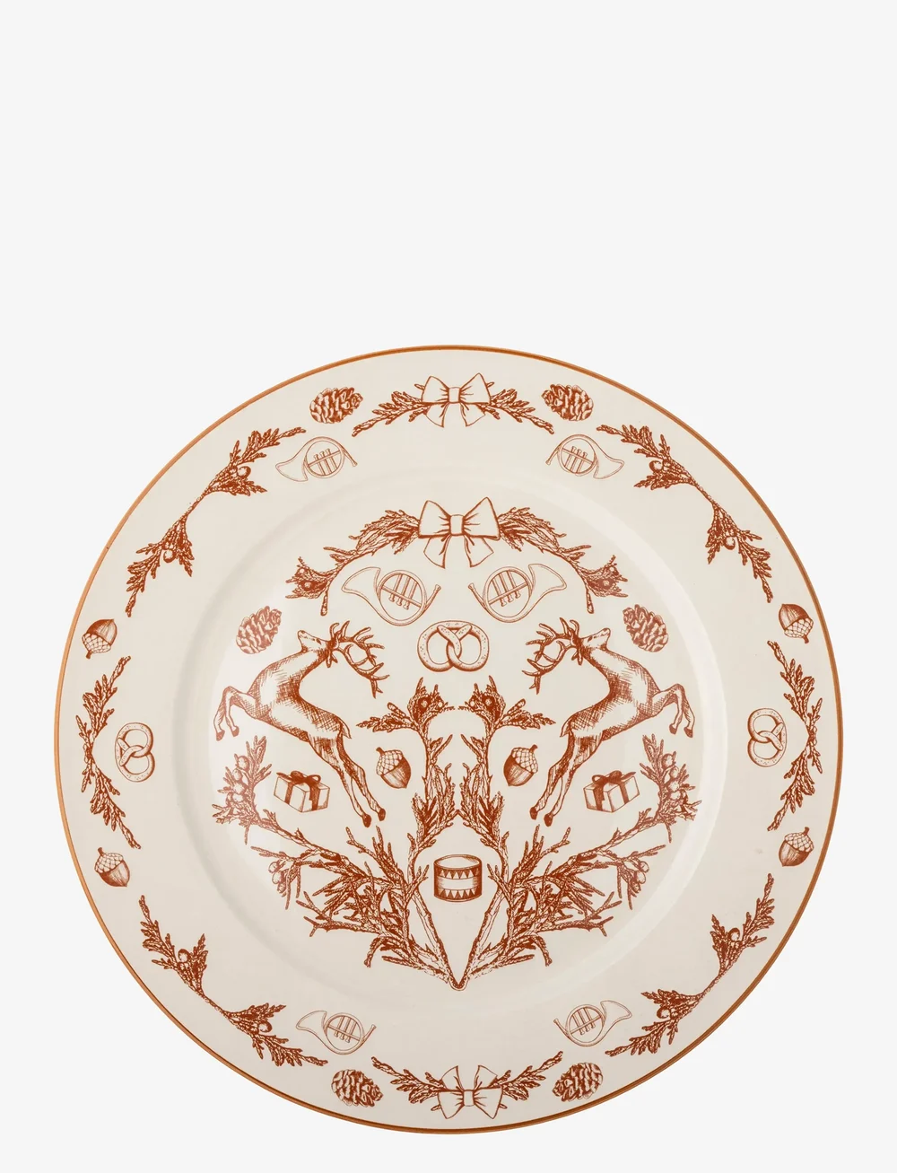 Bloomingville - Beth Plate - köp efter pris - red - 0