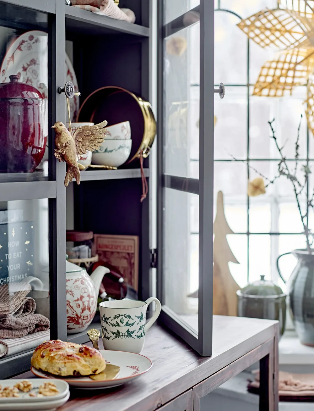 Bloomingville - Beth Plate - köp efter pris - red - 1