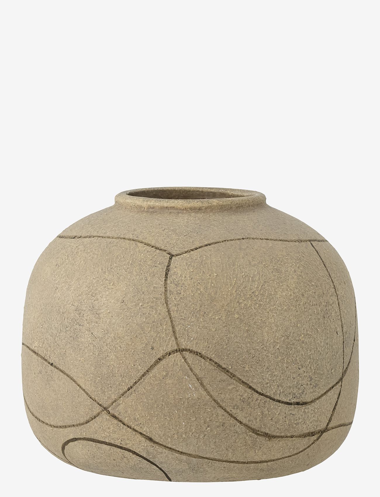 Bloomingville - Niza Deco Vase - vaser - nature - 0