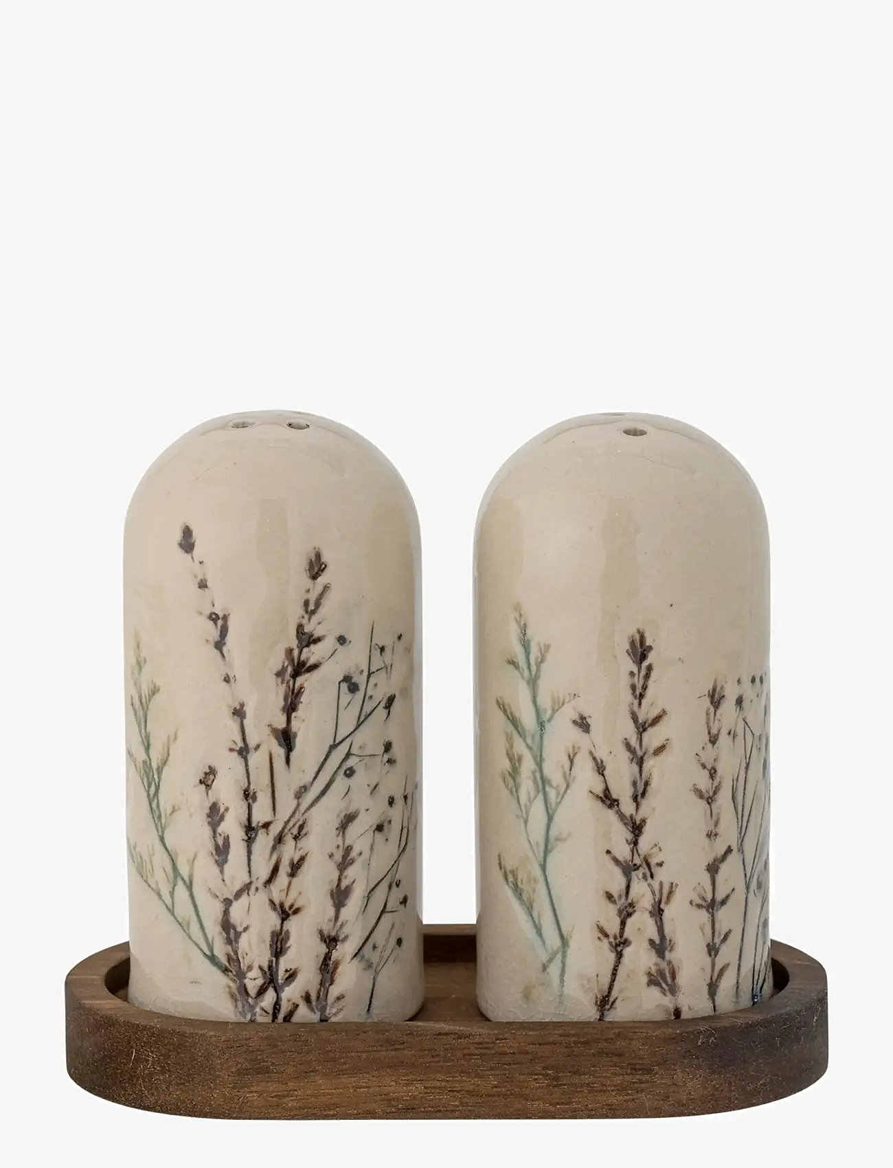 Bloomingville - Bea Salt & Pepper Shaker Set - köp efter pris - natural - 0