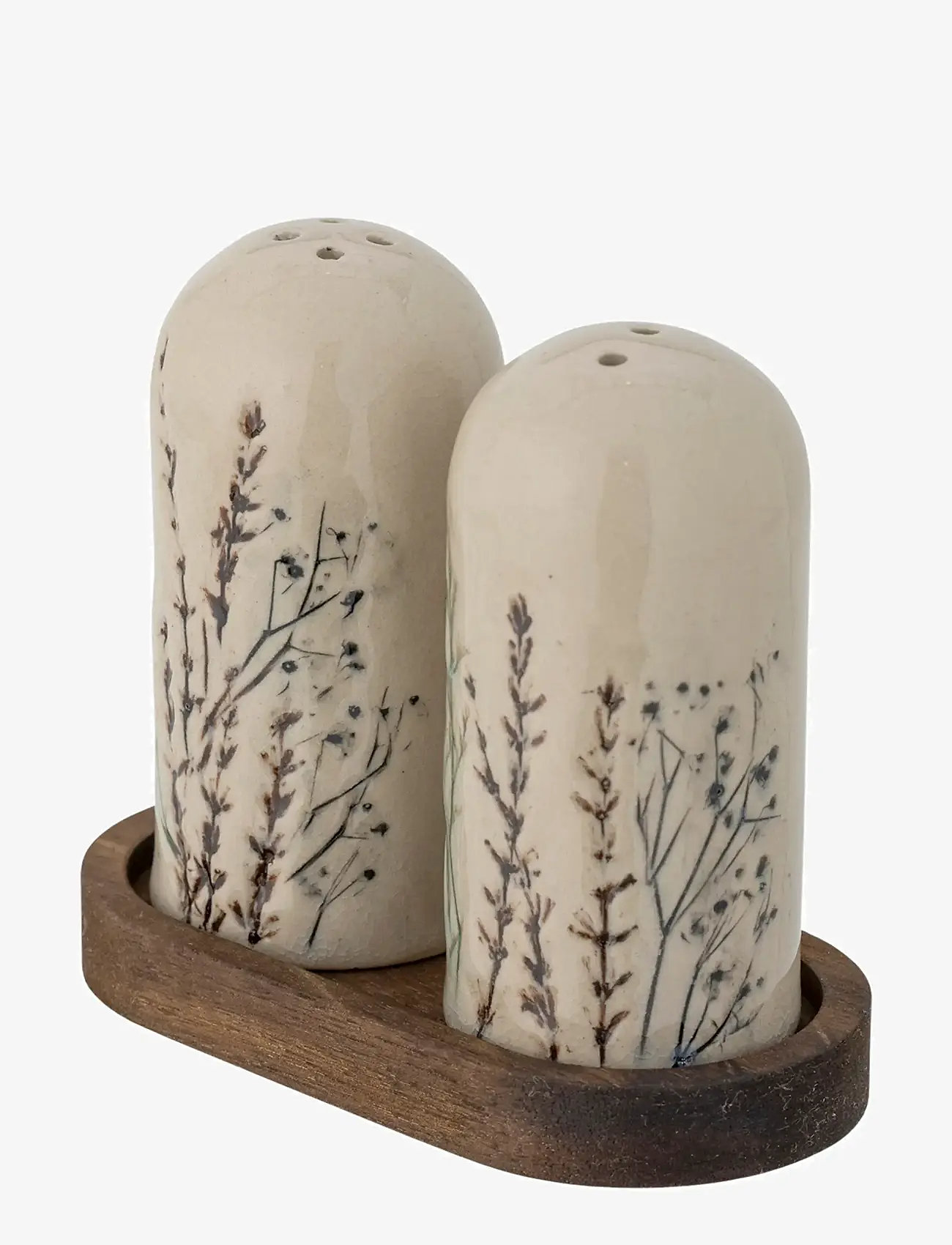 Bloomingville - Bea Salt & Pepper Shaker Set - köp efter pris - natural - 2