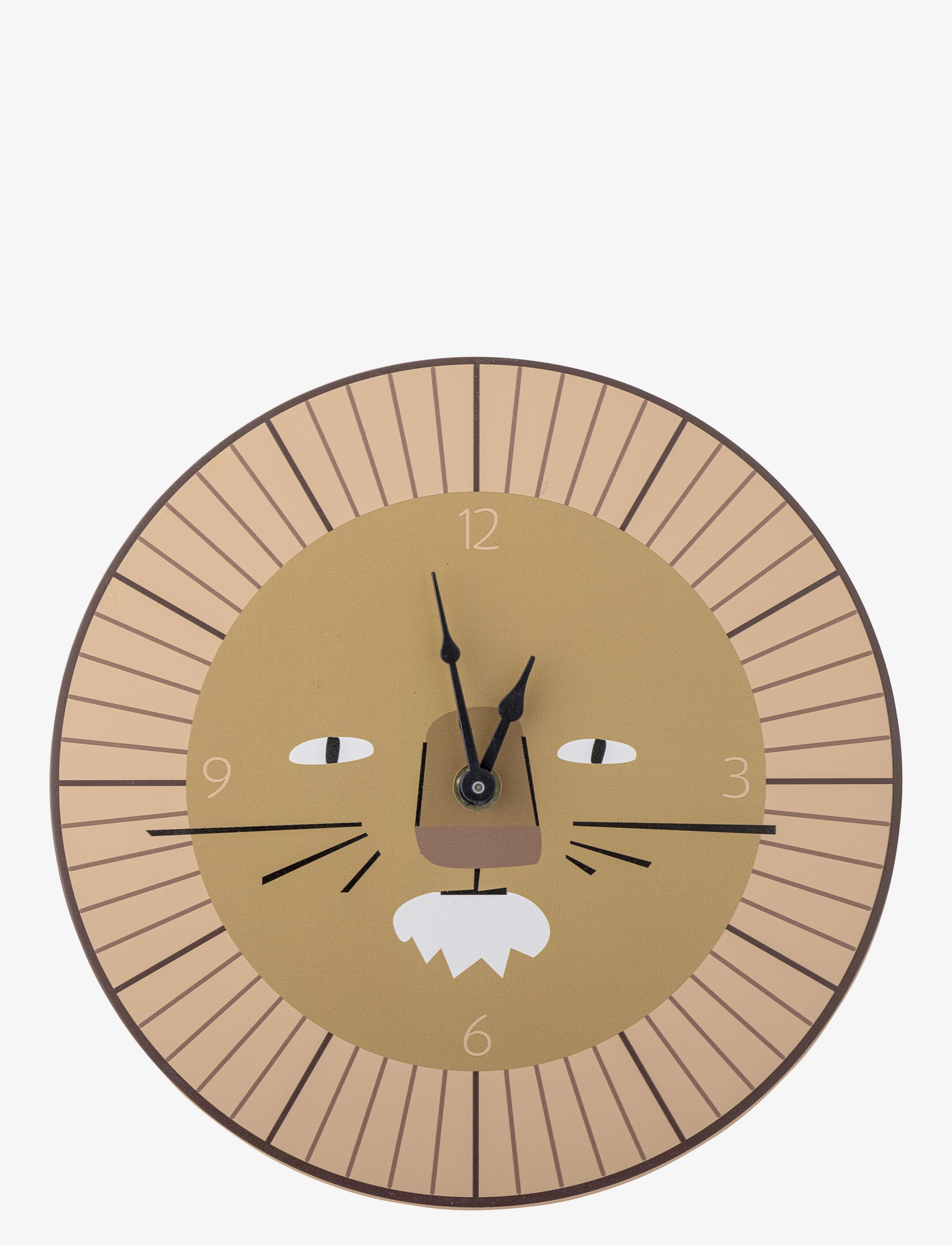 Bloomingville Harrison Wall Clock, Clocks, Brun, Str: Ø 23 cm