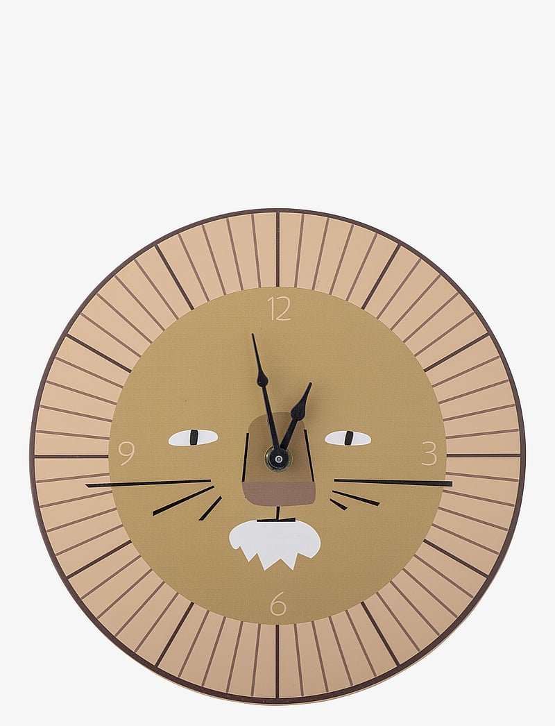 Bloomingville - Harrison Wall Clock - die niedrigsten preise - brown - 0