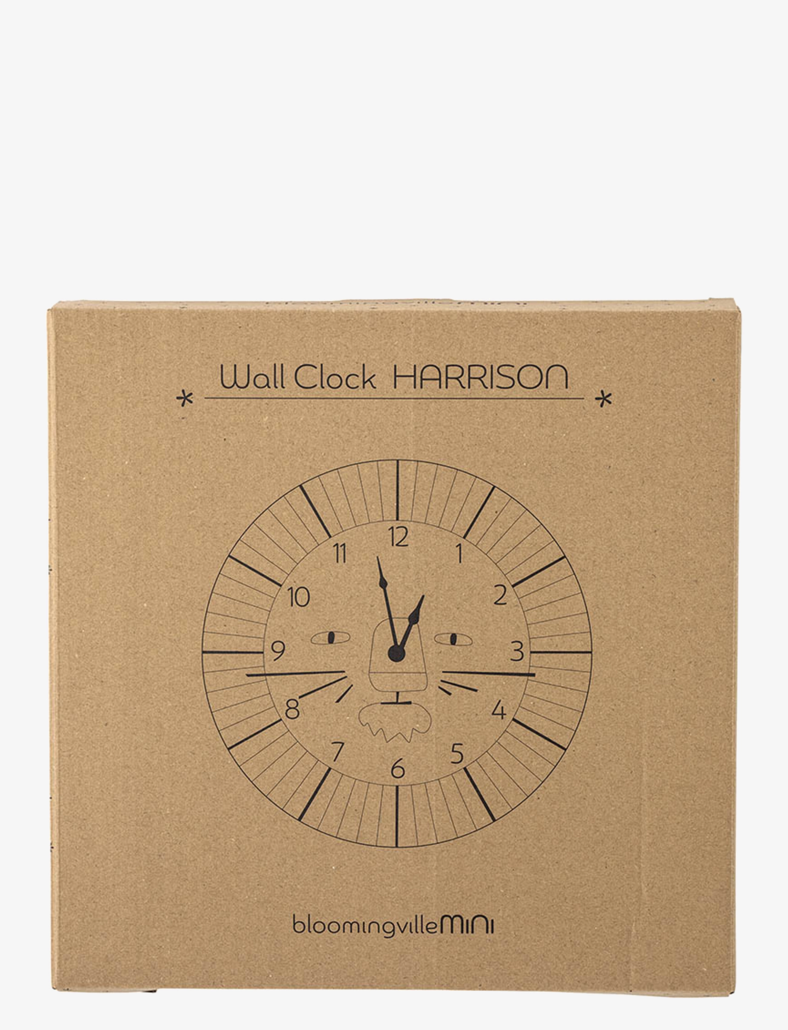 Bloomingville - Harrison Wall Clock - laveste priser - brown - 1