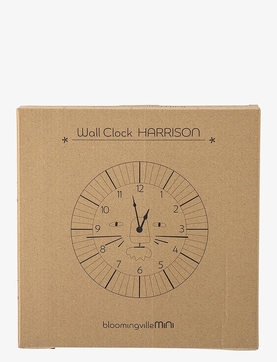 Bloomingville - Harrison Wall Clock - madalaimad hinnad - brown - 1
