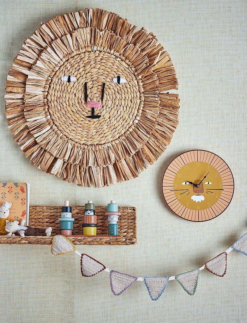 Bloomingville - Harrison Wall Clock - die niedrigsten preise - brown - 2