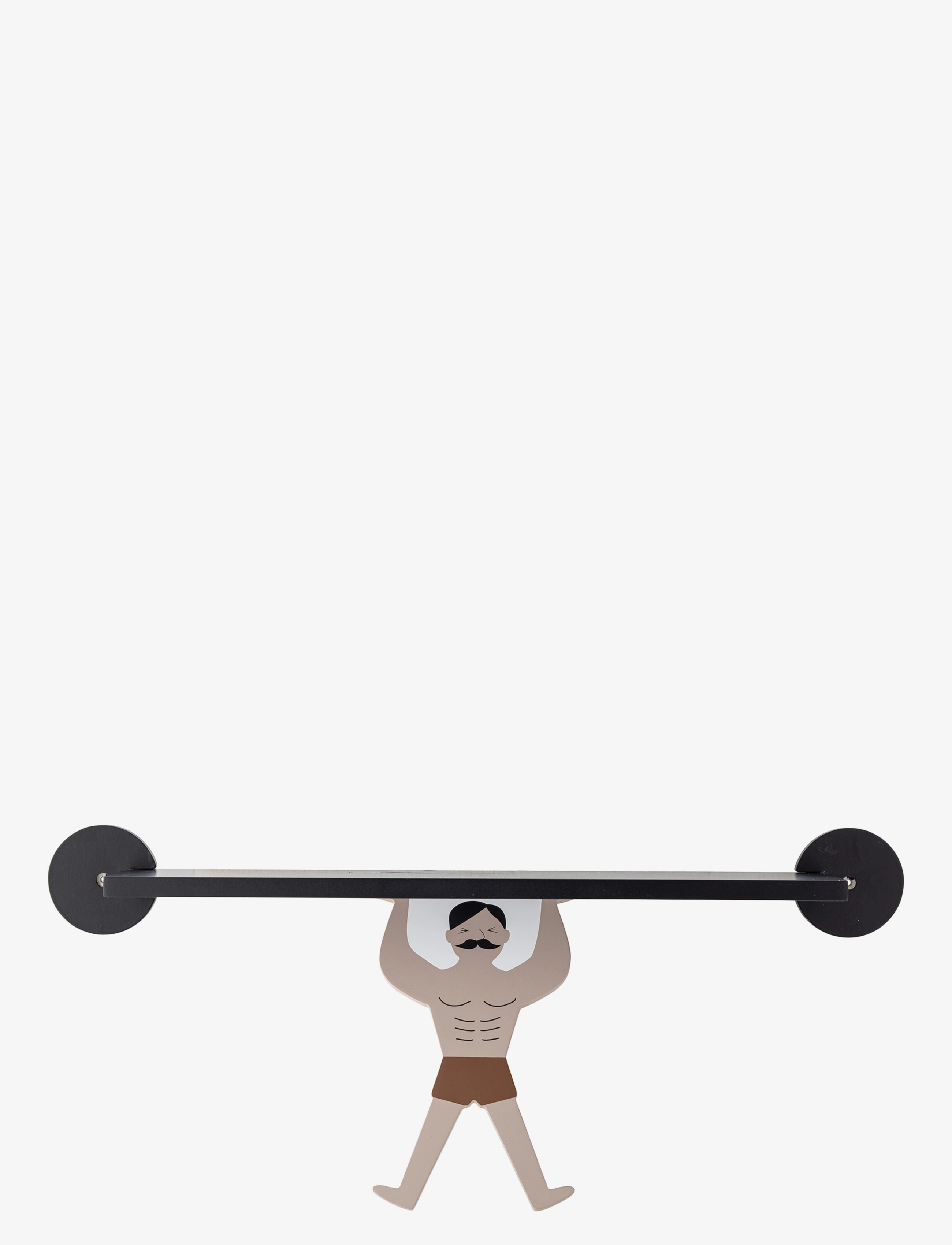 BLOOMINGVILLE Rossaio Shelf Schwarz - 55X15X25CM - Kinder