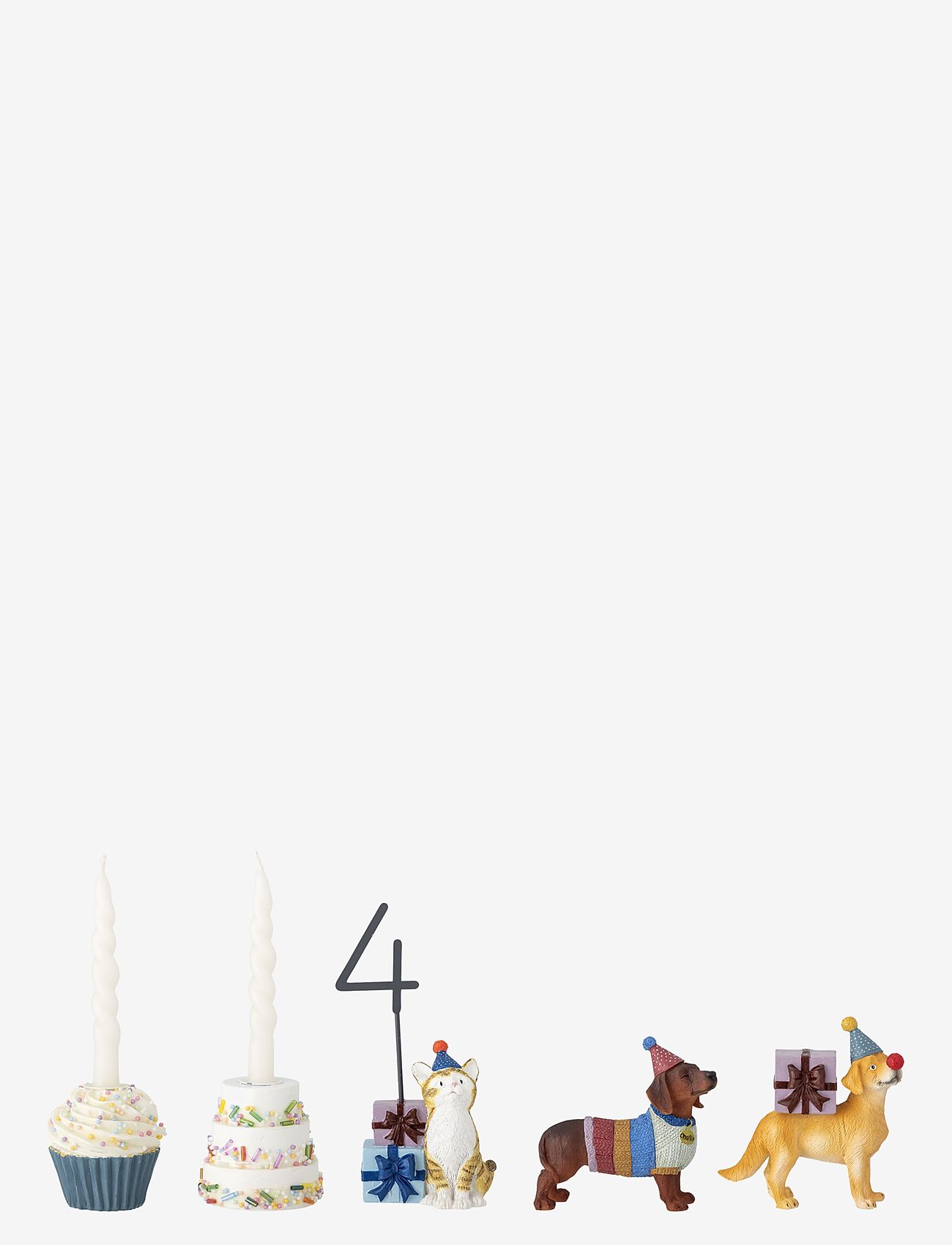 Bloomingville - Salve Birthday Decoration - peotarvikud - white - 2