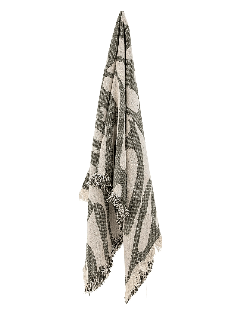 Bloomingville - Alk Throw - die niedrigsten preise - green - 1