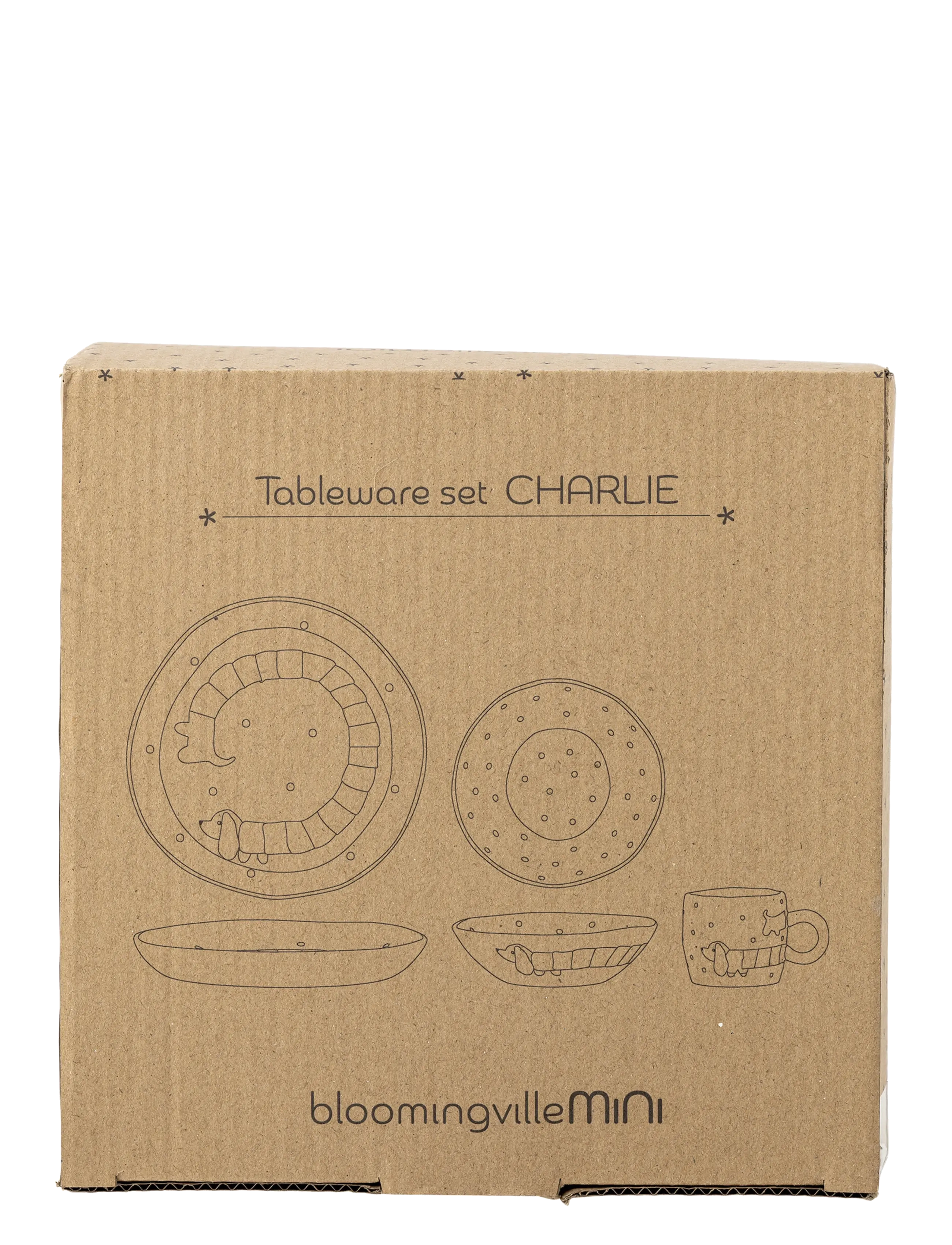 Bloomingville - Charlie Tableware Set - lowest prices - blue - 1