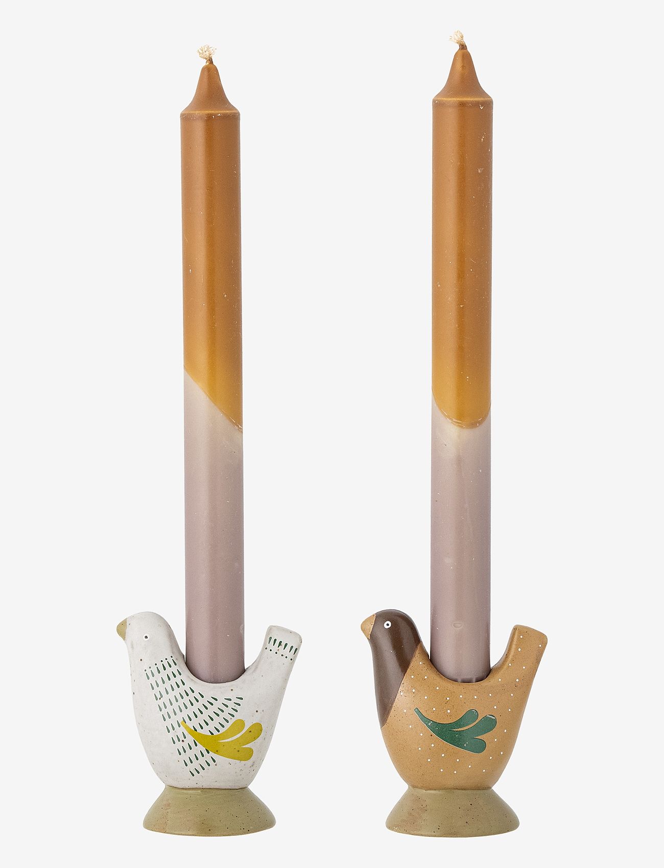 Bloomingville - Reem Candlestick - laveste priser - brown - 1