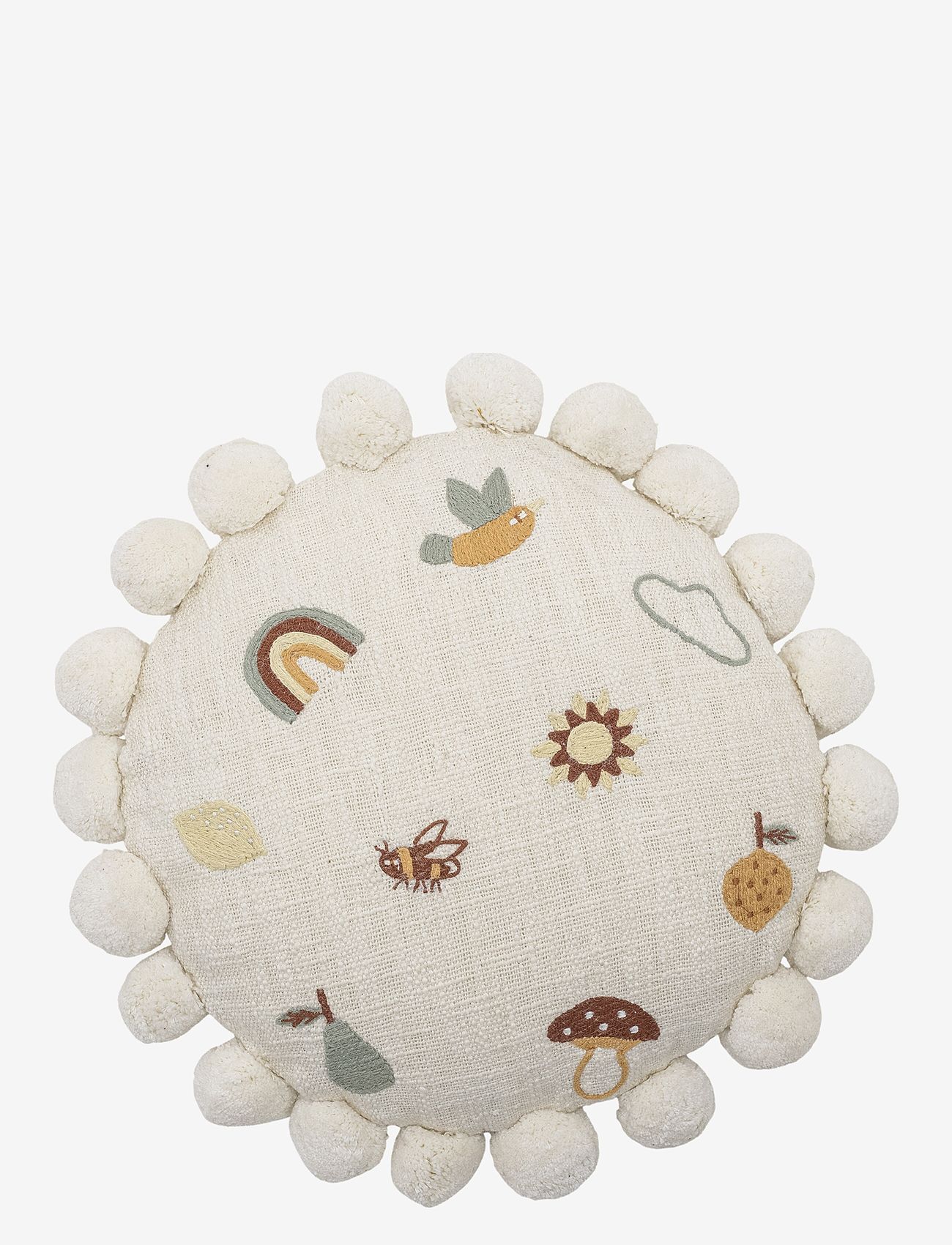 Bloomingville - Agnes Cushion - pyntepuder - nature - 1