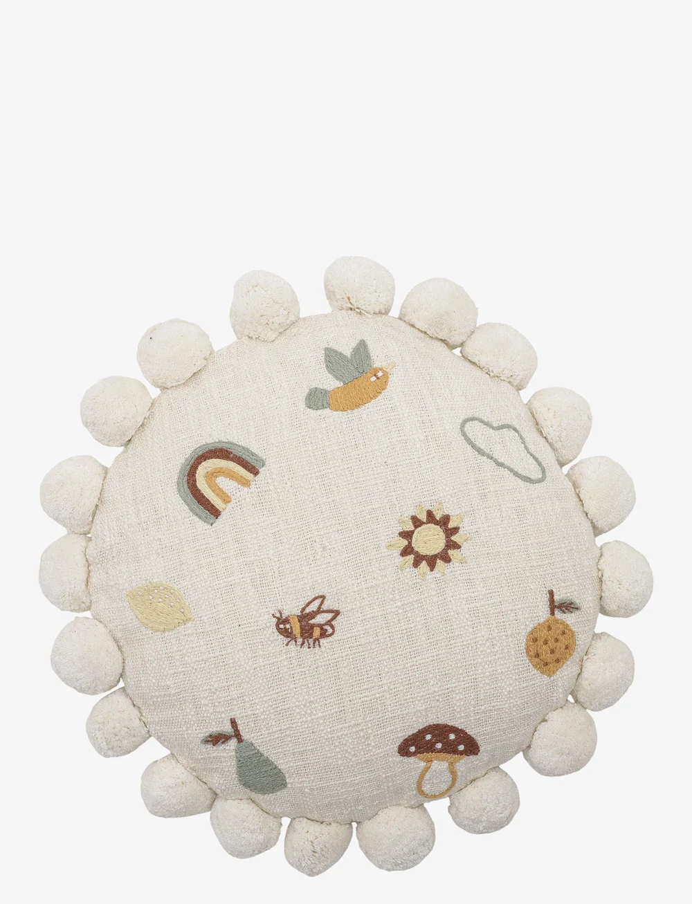 Bloomingville - Agnes Cushion - pyntepuder - nature - 1