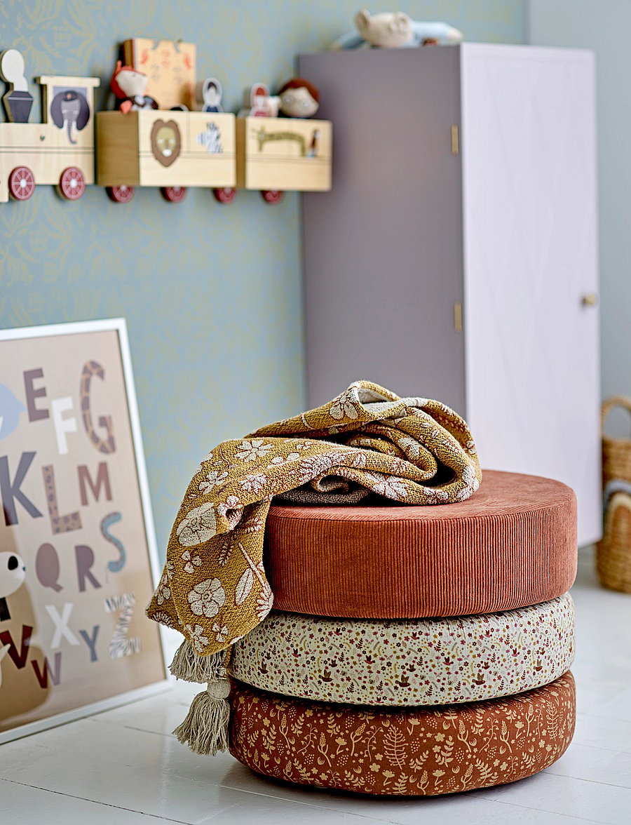 Bloomingville - Camille Throw - filtar - yellow - 4