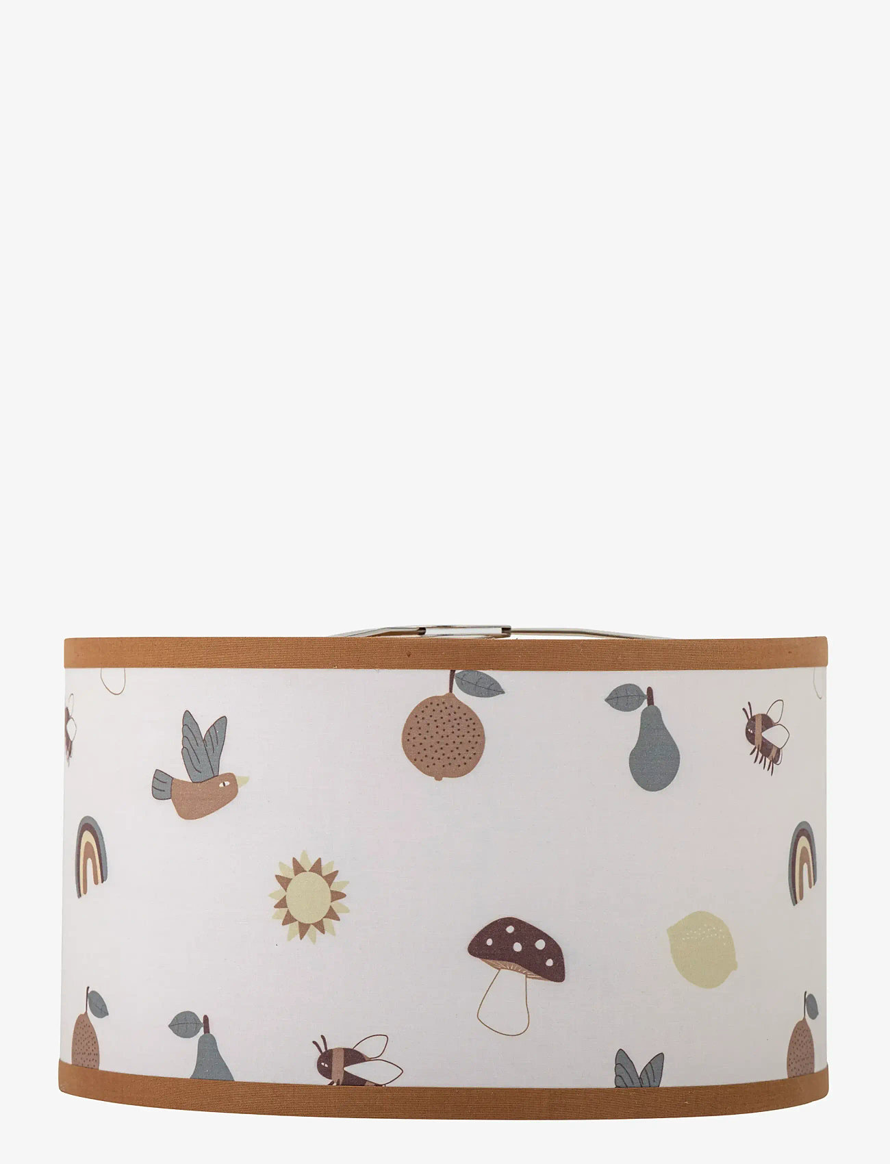 Bloomingville - Agnes Lampshade - dekorative wohnaccessoires - brown - 1