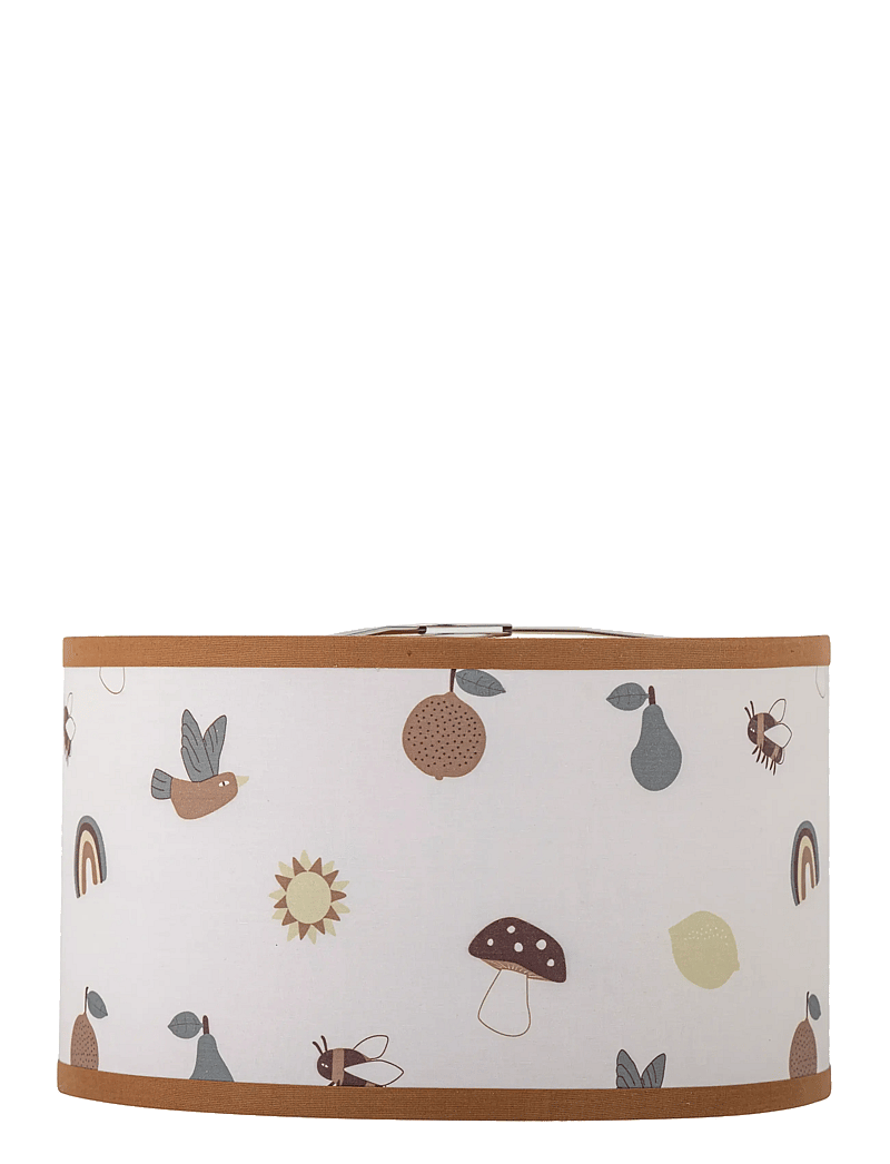 Bloomingville - Agnes Lampshade - dekorative wohnaccessoires - brown - 1