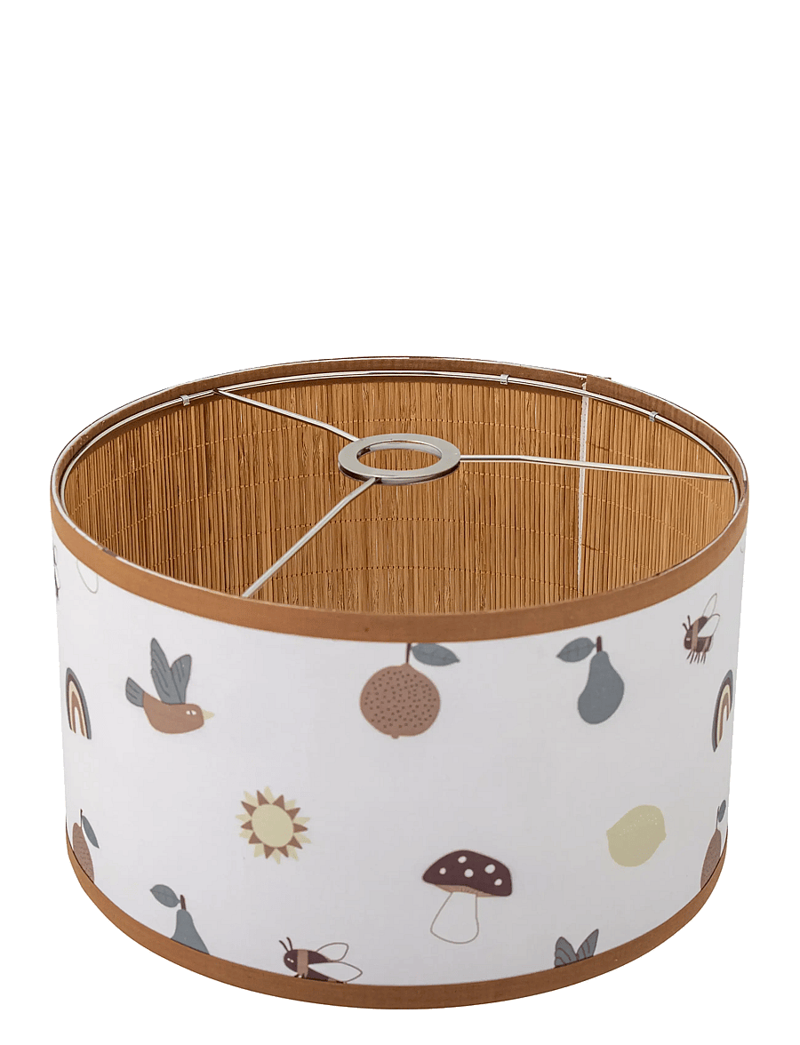 Bloomingville - Agnes Lampshade - dekorative wohnaccessoires - brown - 2