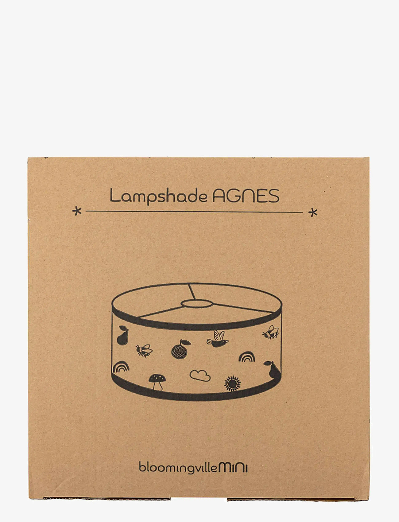 Bloomingville - Agnes Lampshade - dekorative wohnaccessoires - brown - 3