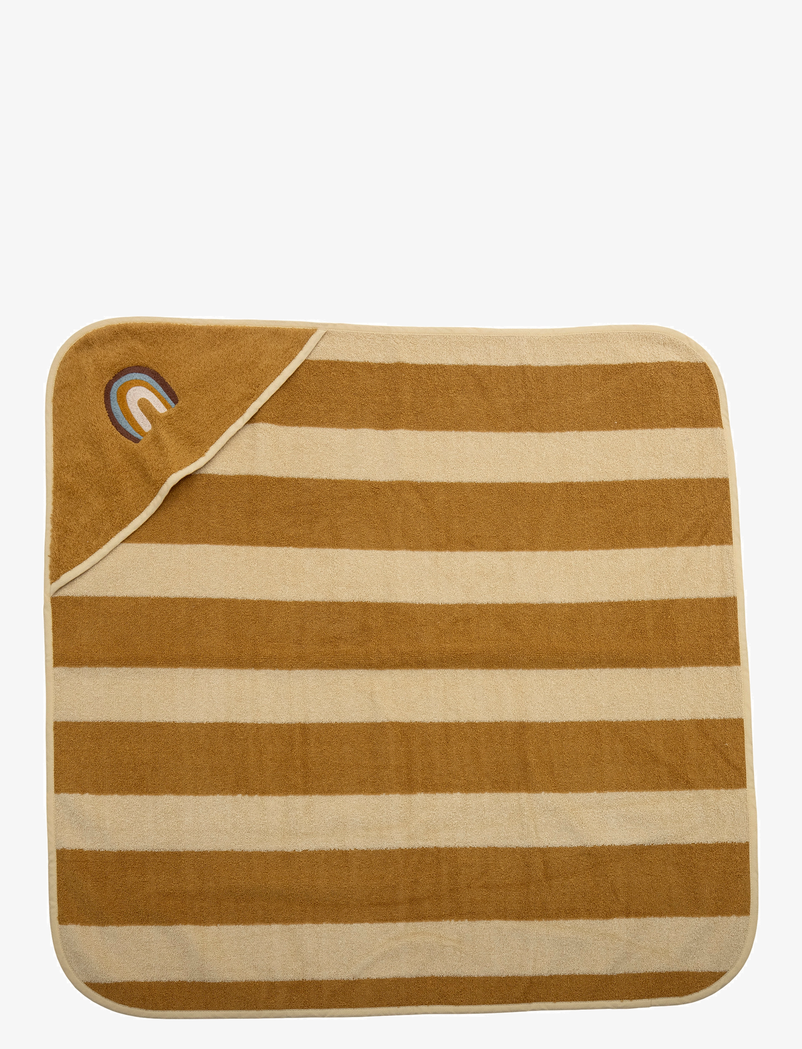 Bloomingville - Agnes Towel - handtücher - brown - 1