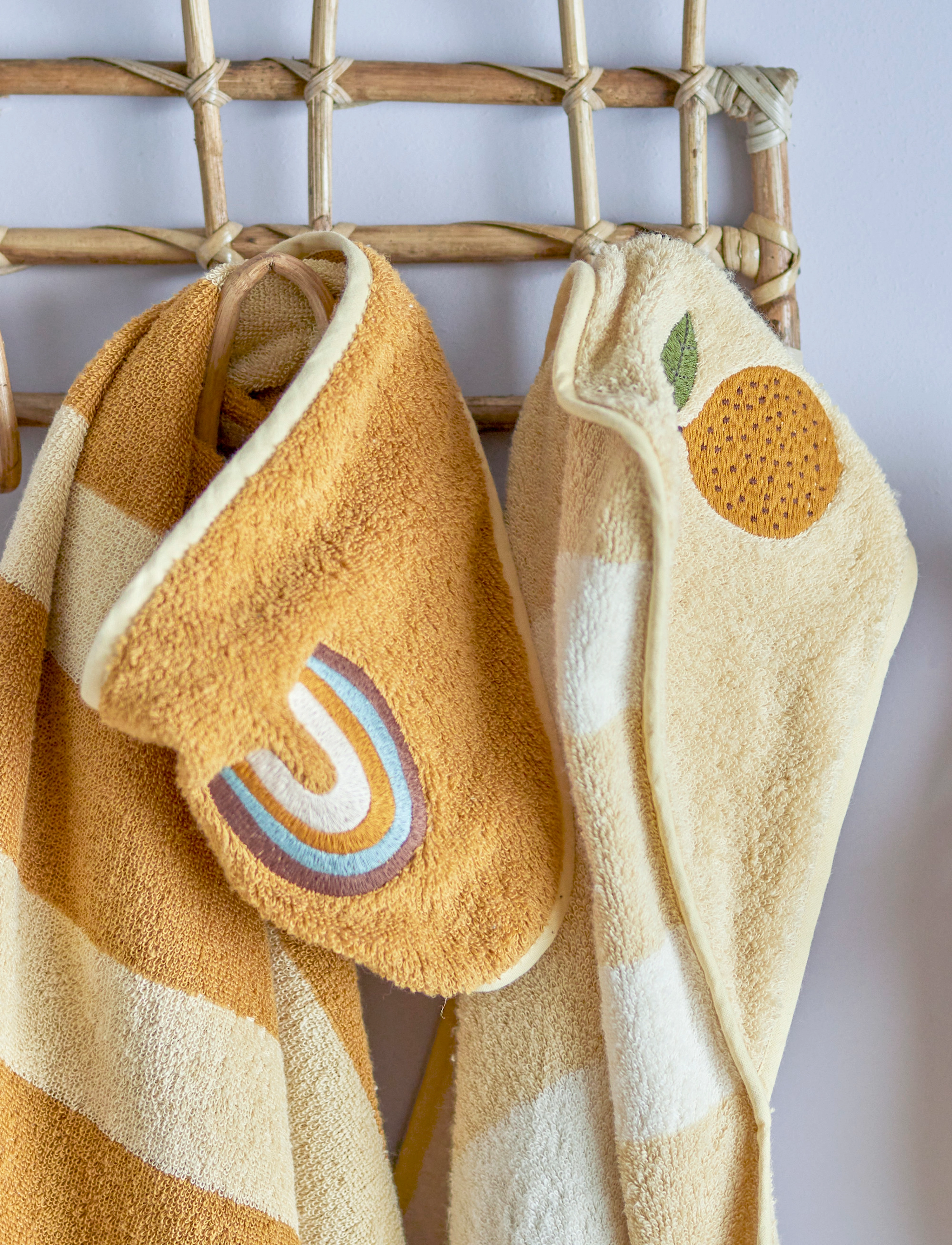 Bloomingville - Agnes Towel - handtücher - brown - 4
