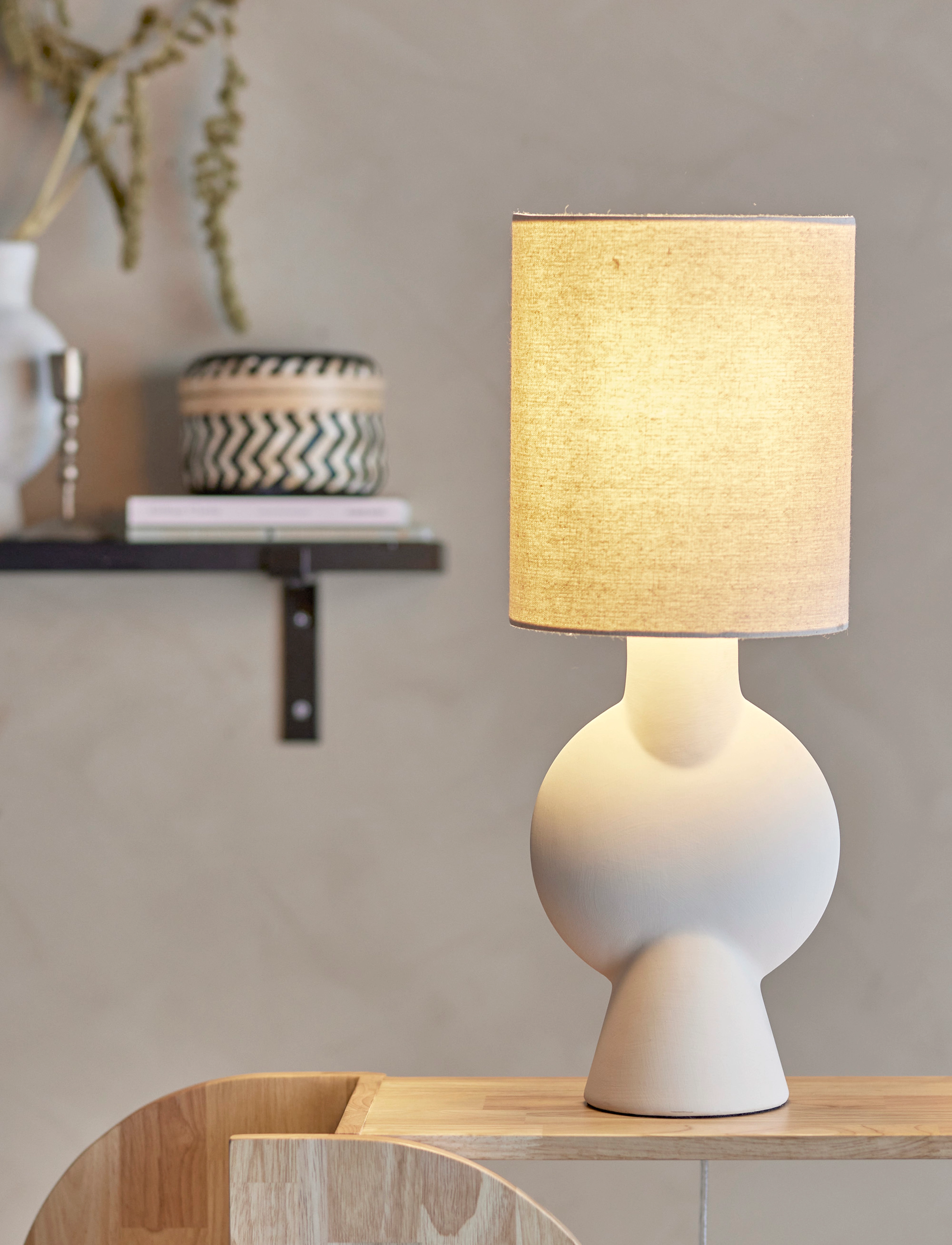 Bloomingville - Sergio Table lamp - laualambid - nature - 3