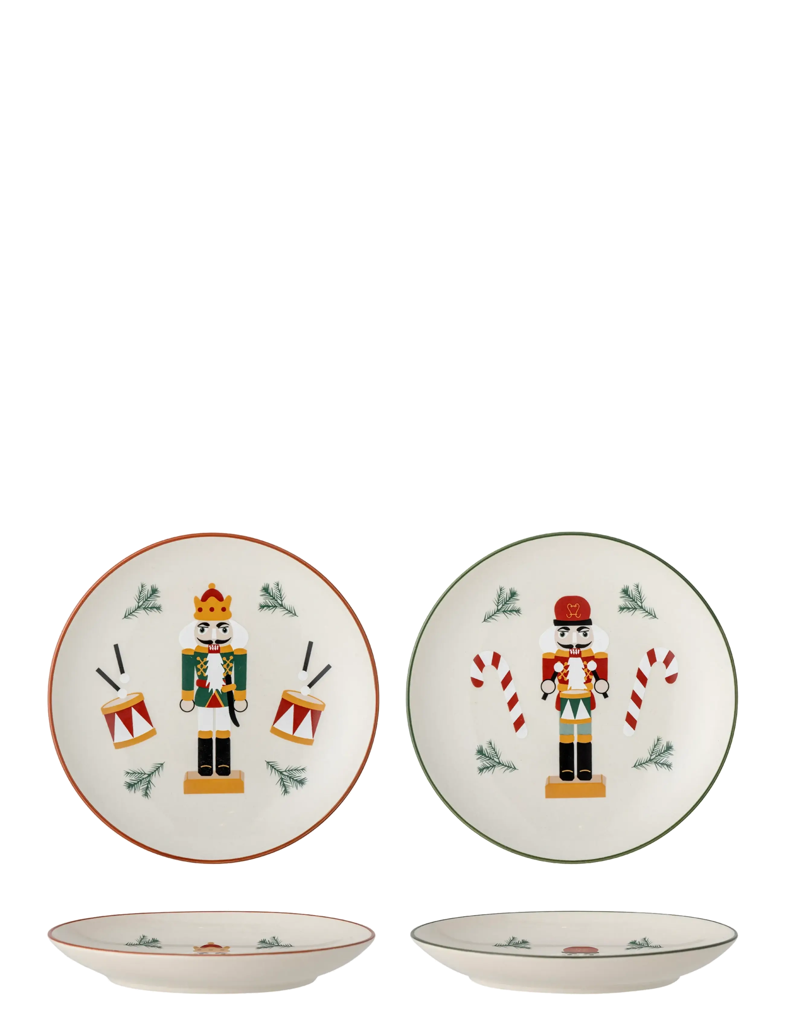 Bloomingville Jolly Plate - Borddækning - RED / multi