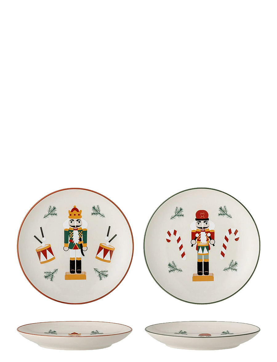 Bloomingville - Jolly Plate - frühstücksteller - red - 1