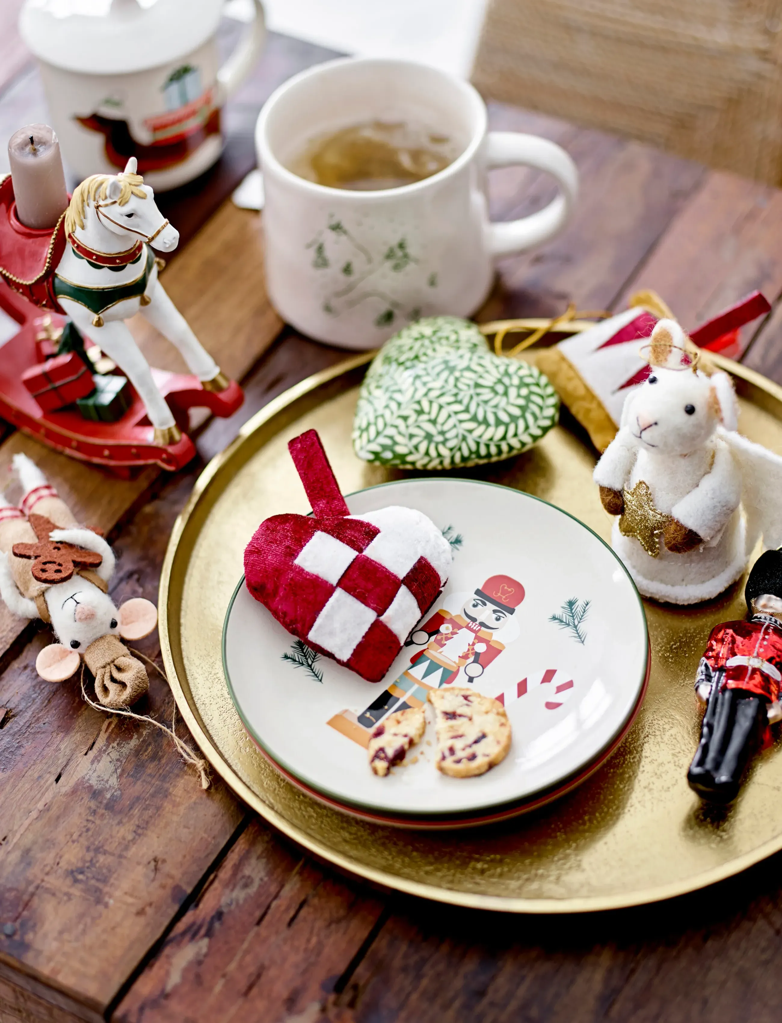 Bloomingville - Jolly Plate - asietter - red - 0