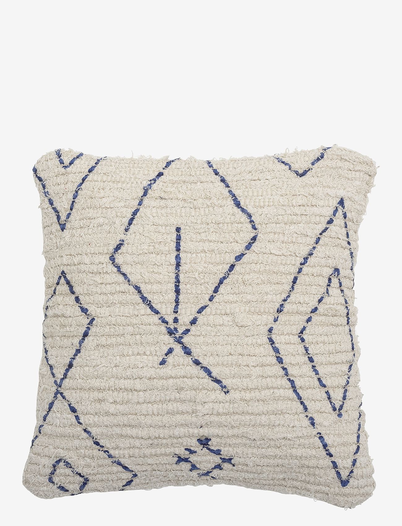 Bloomingville - Fatou Cushion - blue - 0