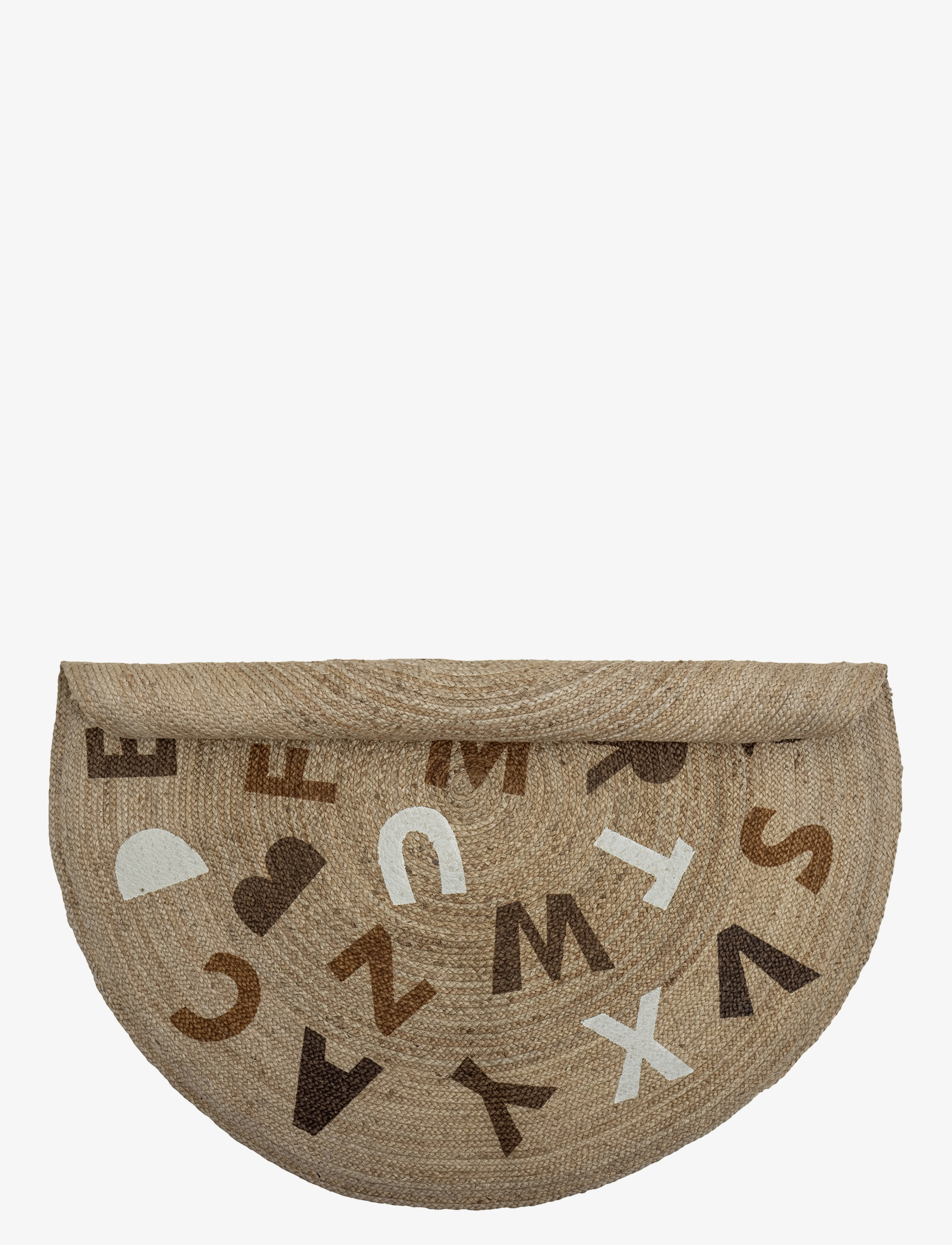 Bloomingville - Dinne Rug, Brown, Jute - runde tæpper - brown - 2