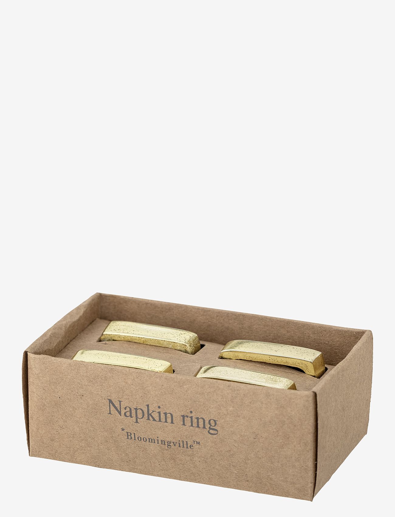 Bloomingville - Cybelle Napkin Ring - laveste priser - gold - 1