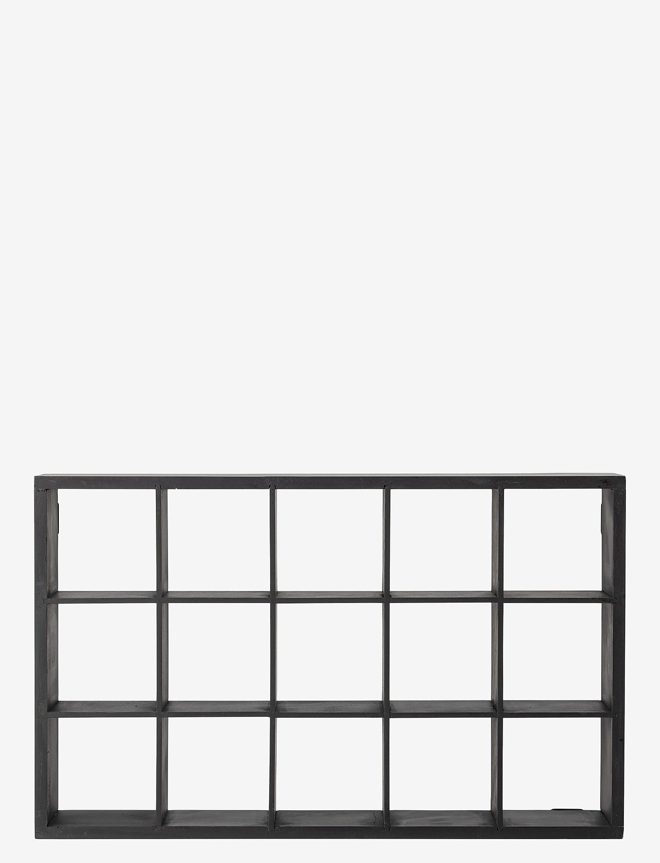 Bloomingville - Olinn Shelf - storage & shelves - black - 1