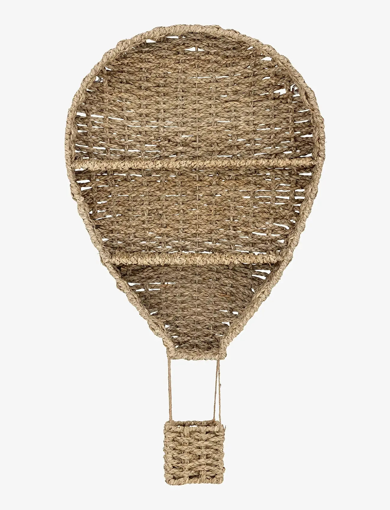 Bloomingville - Ditter Bookcase, Brown, Seagrass - riiulid - brown - 1